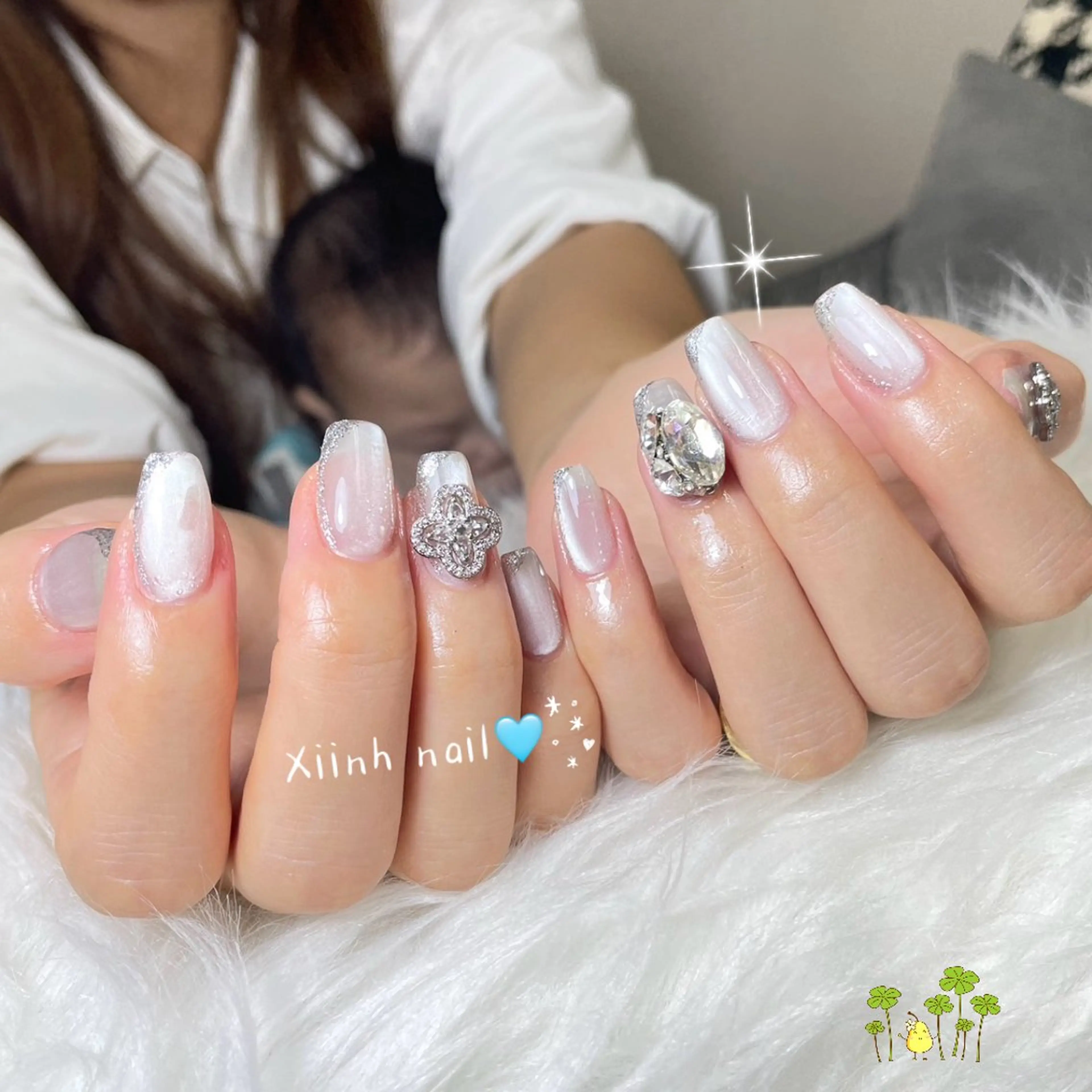 ネイル チークネイル 桜ネイル フットネイル ジェルネイル ハロウィン ハンドネイル XIINH NAIL SALONのネイルデザイン