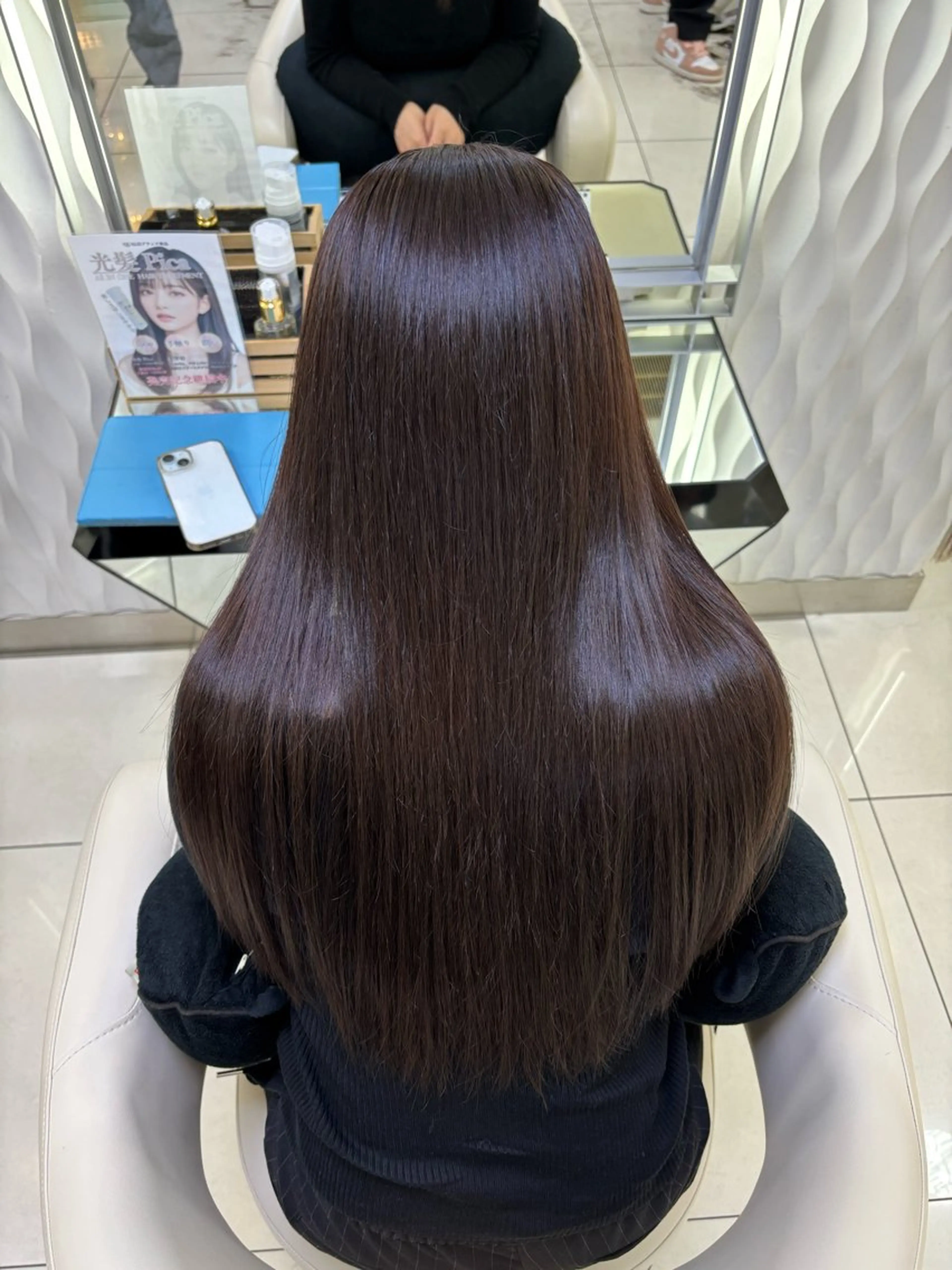 ロング ABE SYOKAのヘアスタイル