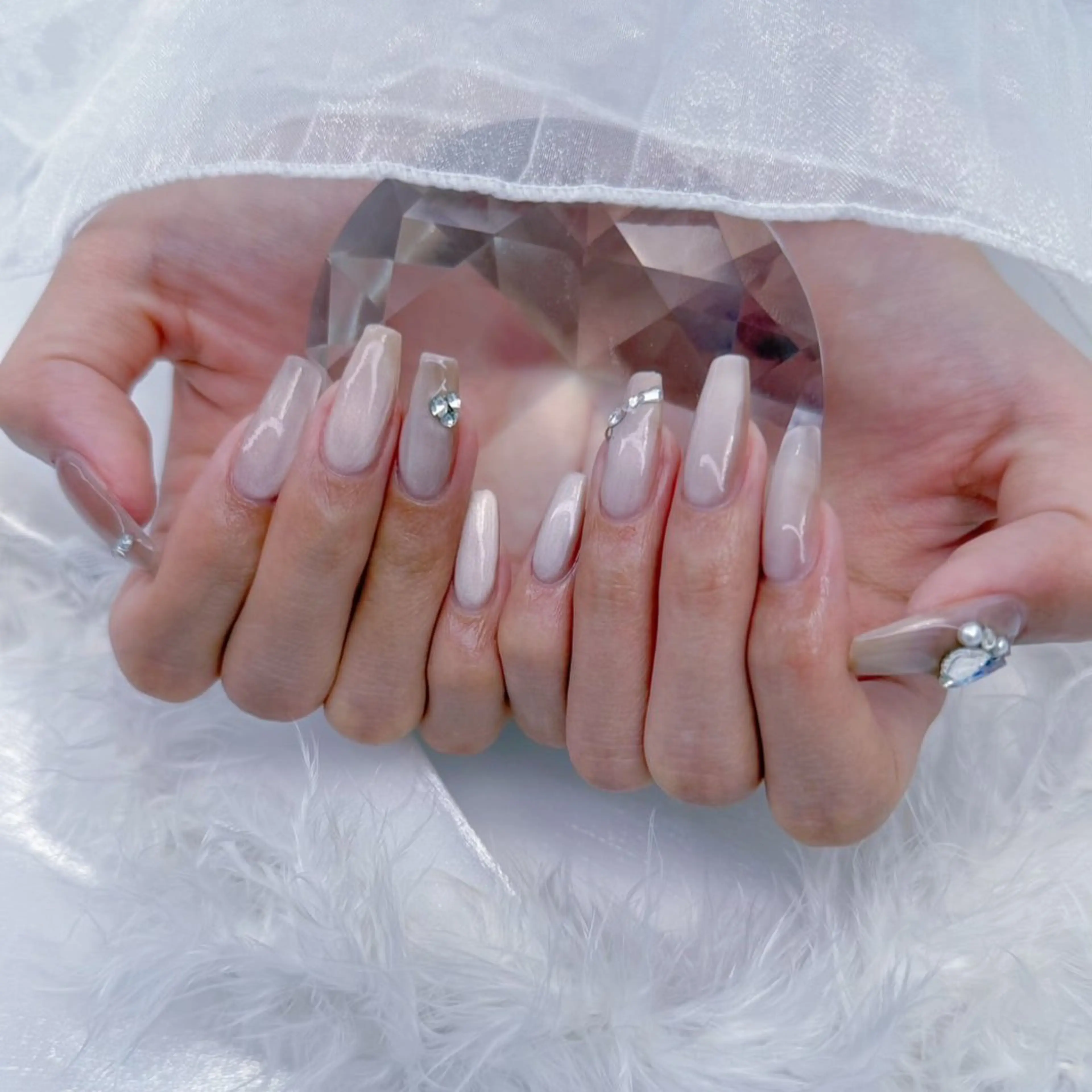 ネイル ハンドネイル Romymoon nail帆南☾ ໋のネイルデザイン