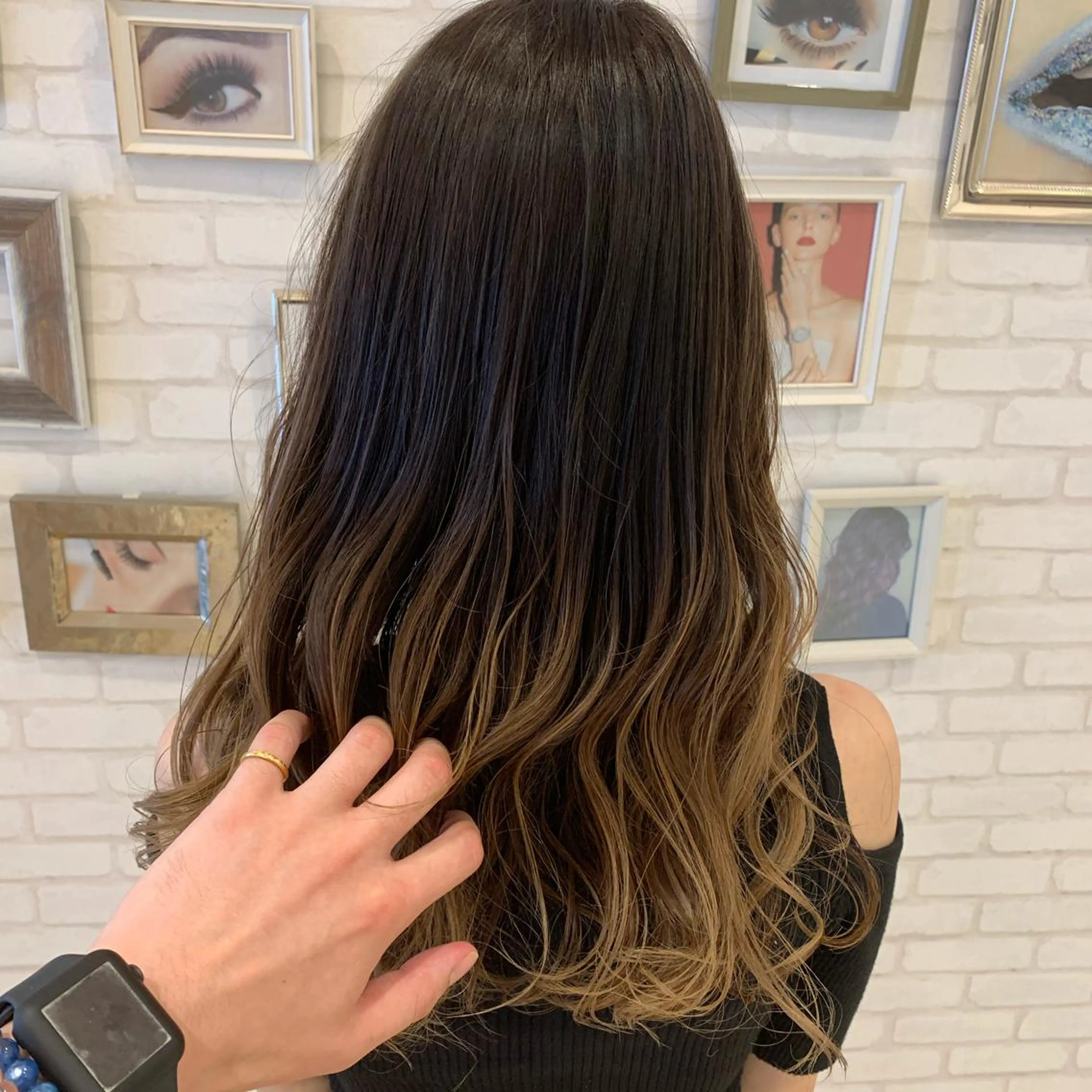 セミロング ému エミュ　hair &spa所属・近藤 みゅうまのヘアスタイル