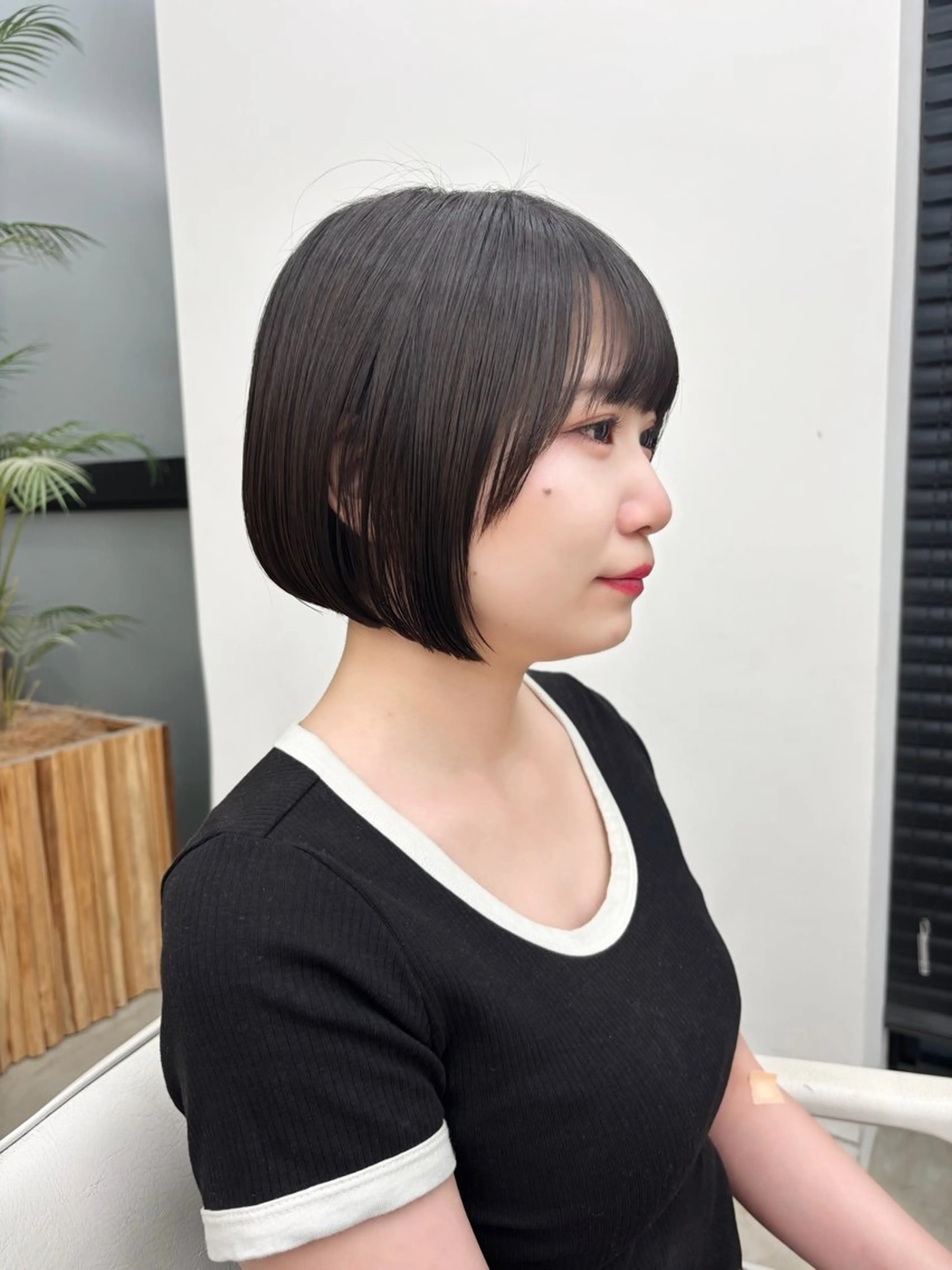 ショート カット トリートメント 伊藤 優里のヘアスタイル