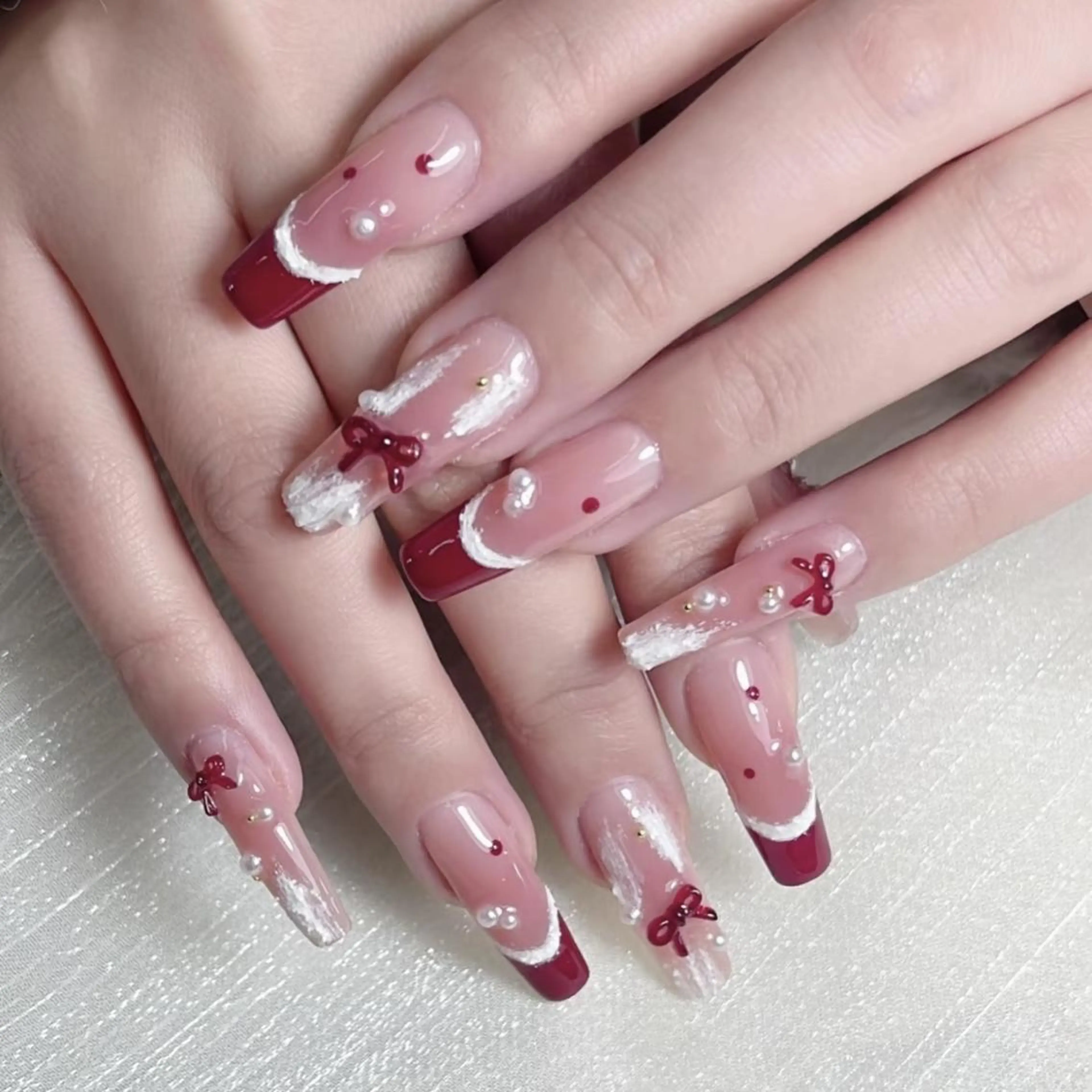 ネイル ハンドネイル ハンドケア DEMAIN- 🌹のネイルデザイン