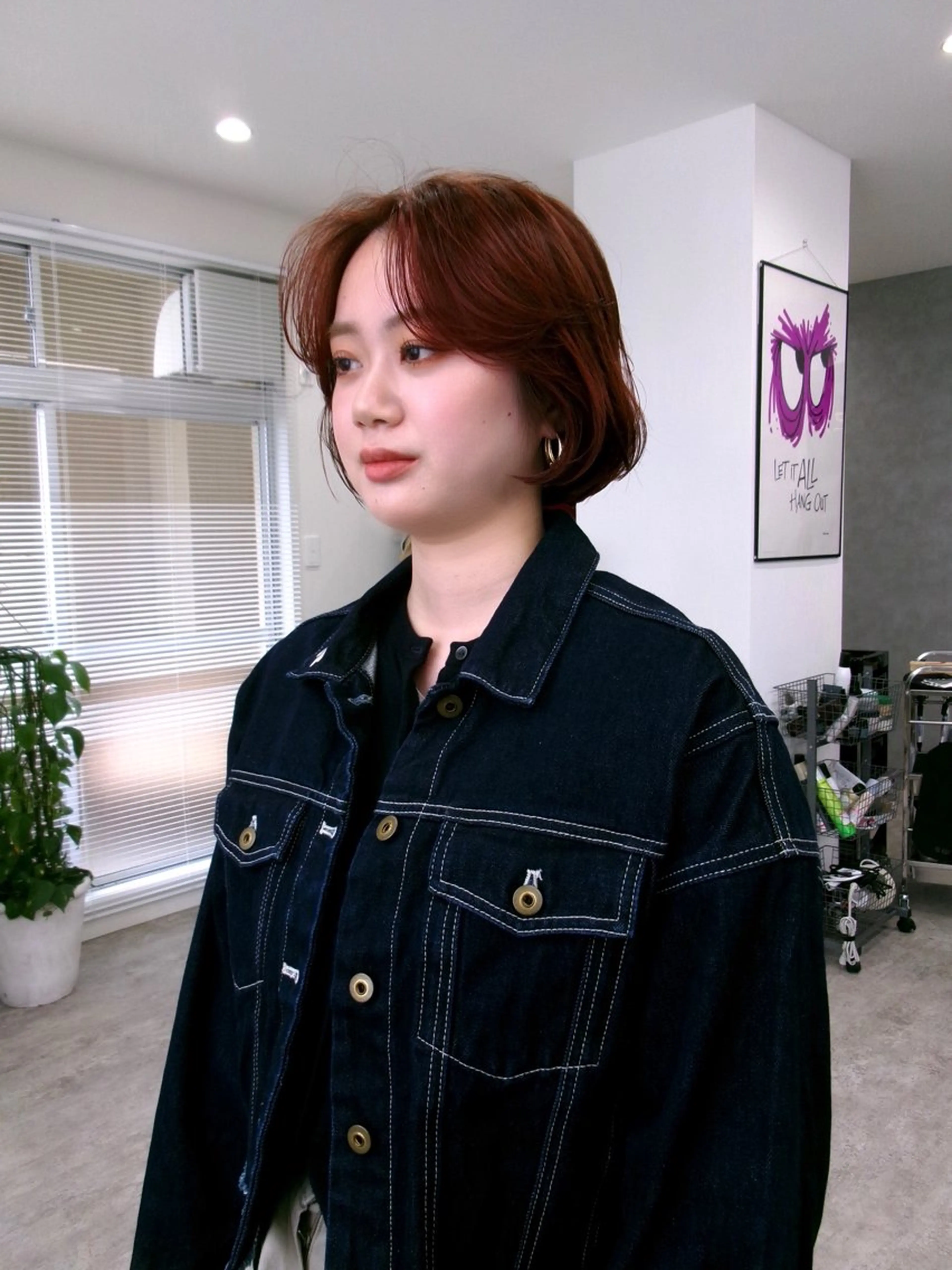 ショート カラー aika/パーマ/ ショート/伏見のヘアスタイル