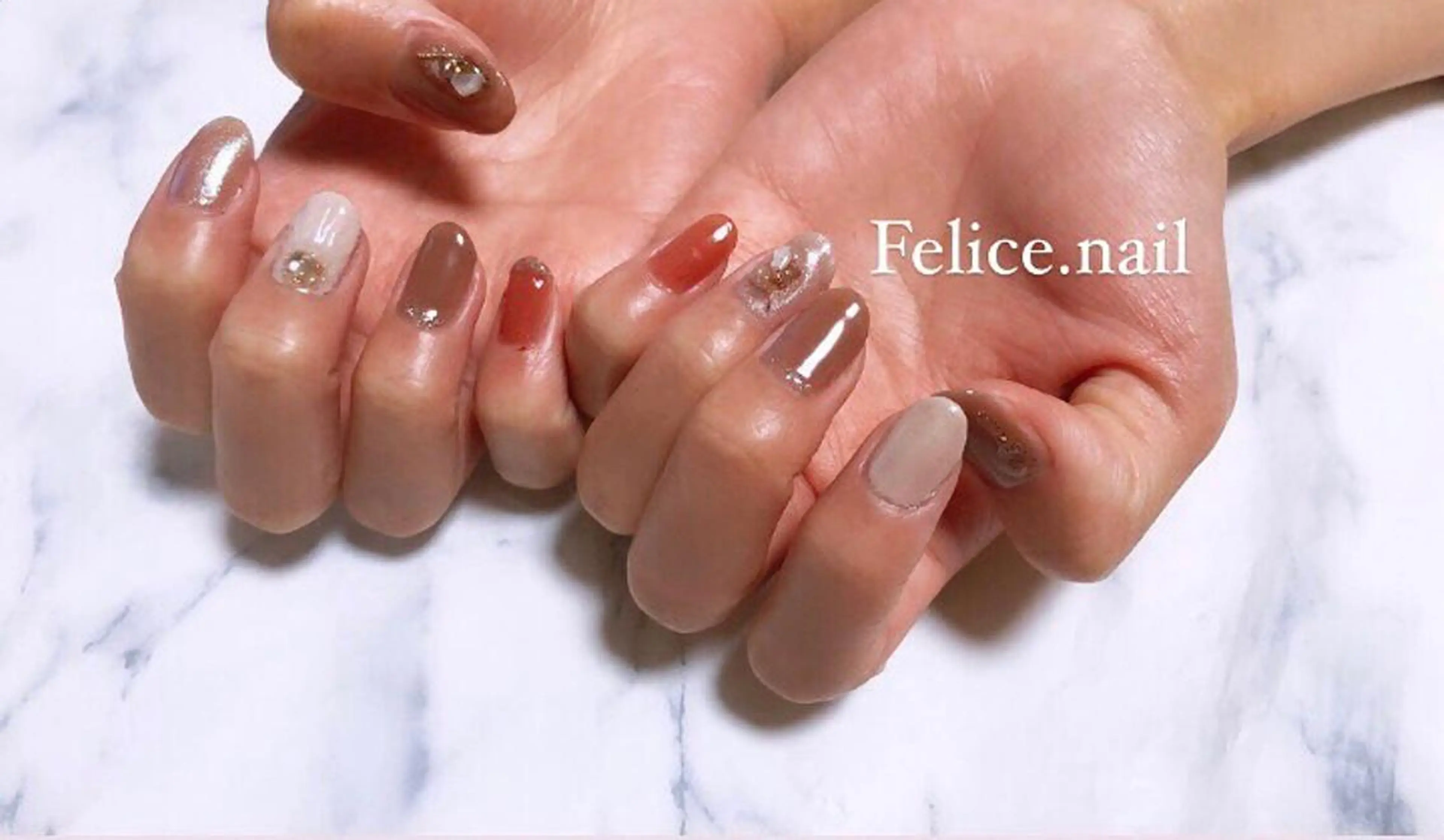 ネイル ブライダルネイル felice nailのネイルデザイン