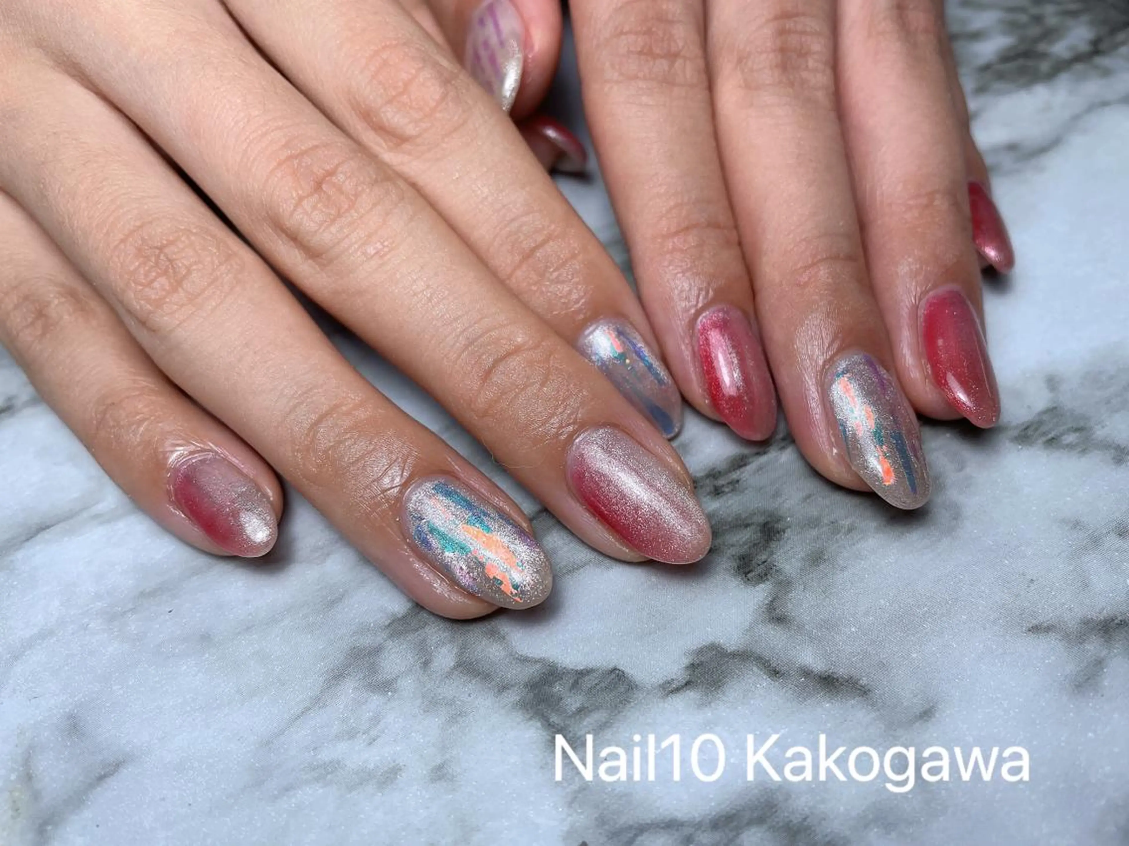 ネイル アートネイル ストーンネイル Nail10 Kakoのネイルデザイン
