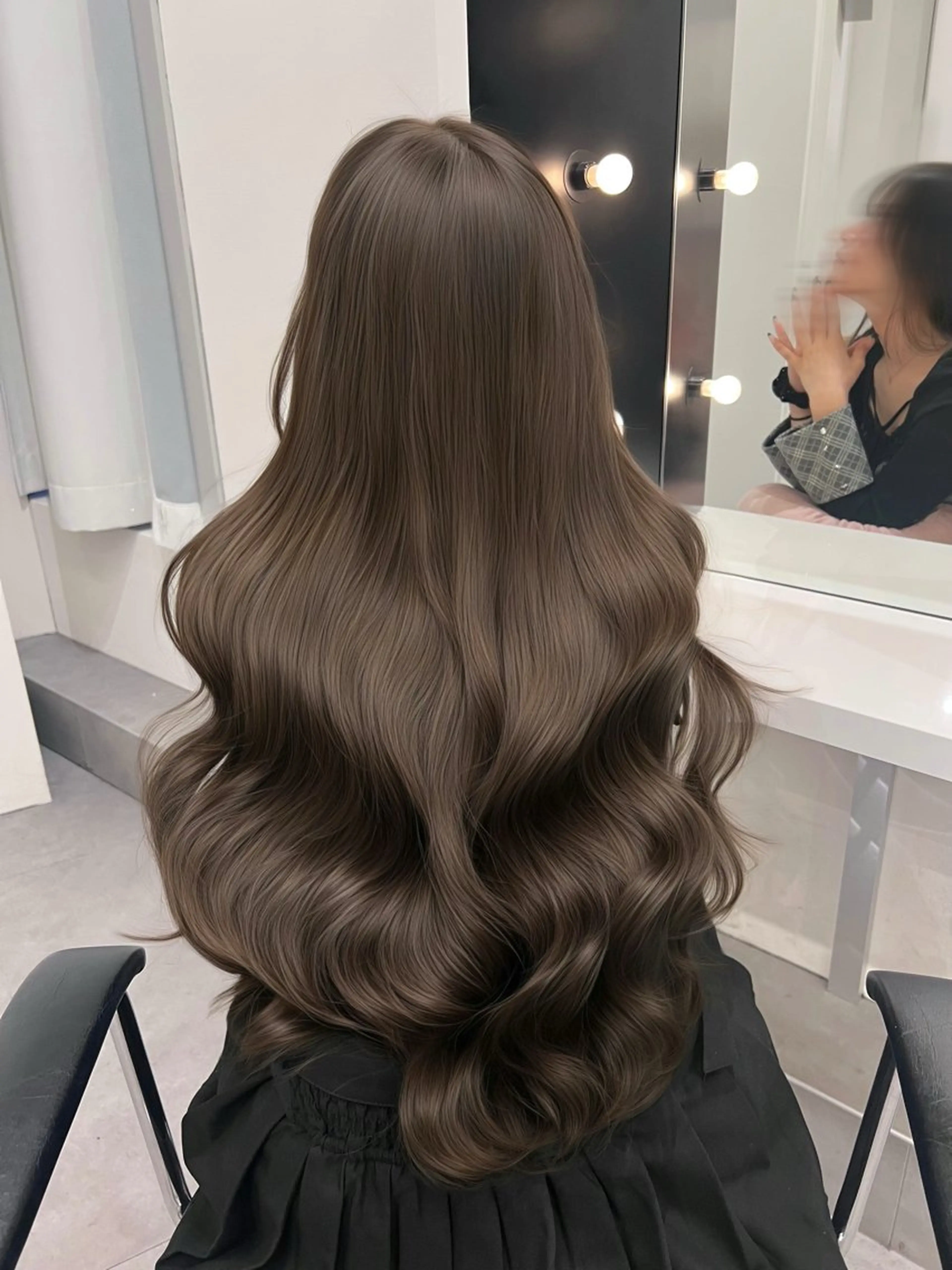 ロング ヘアカラー しゅういち/赤み消し カラー特化のヘアスタイル