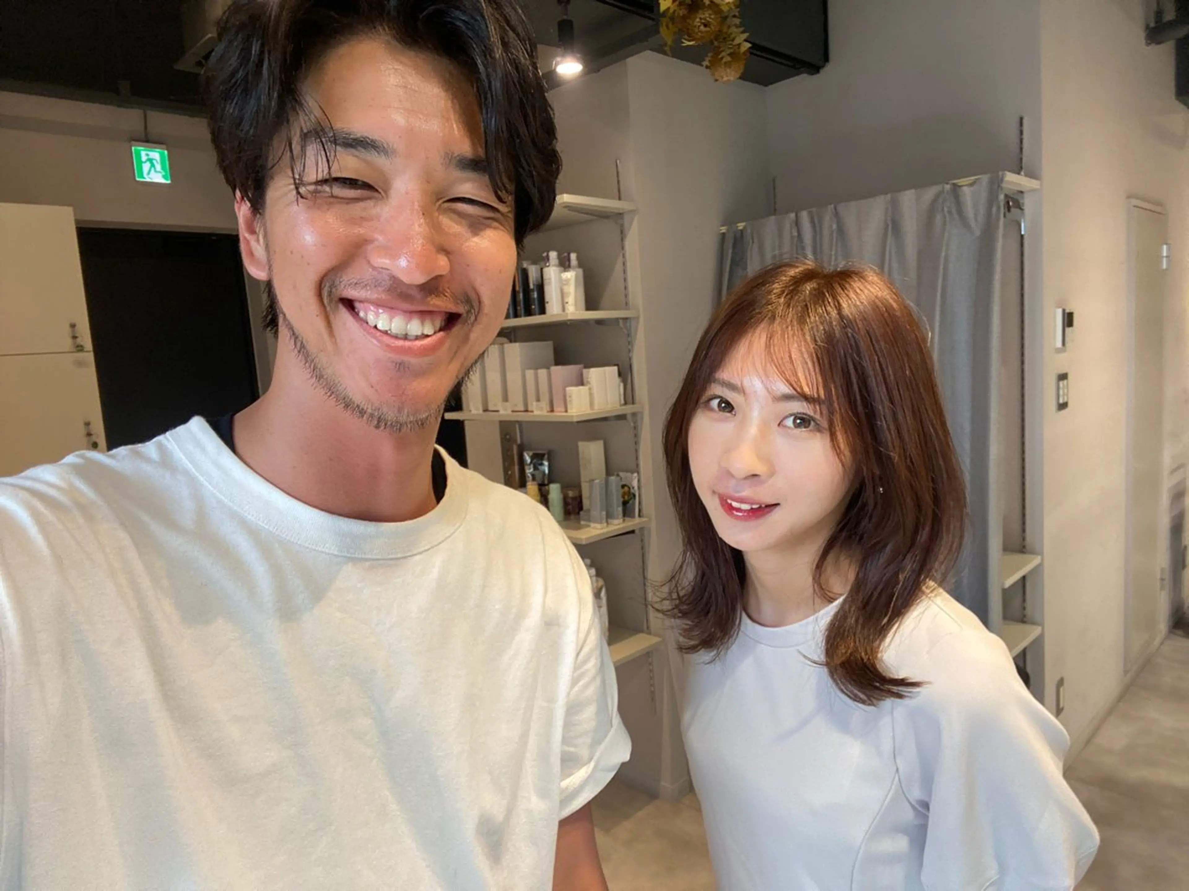 ミディアム 韓国風ヘア カット ヘアカラー トリートメント また会いたくなる 美容師【KENTA】のヘアスタイル