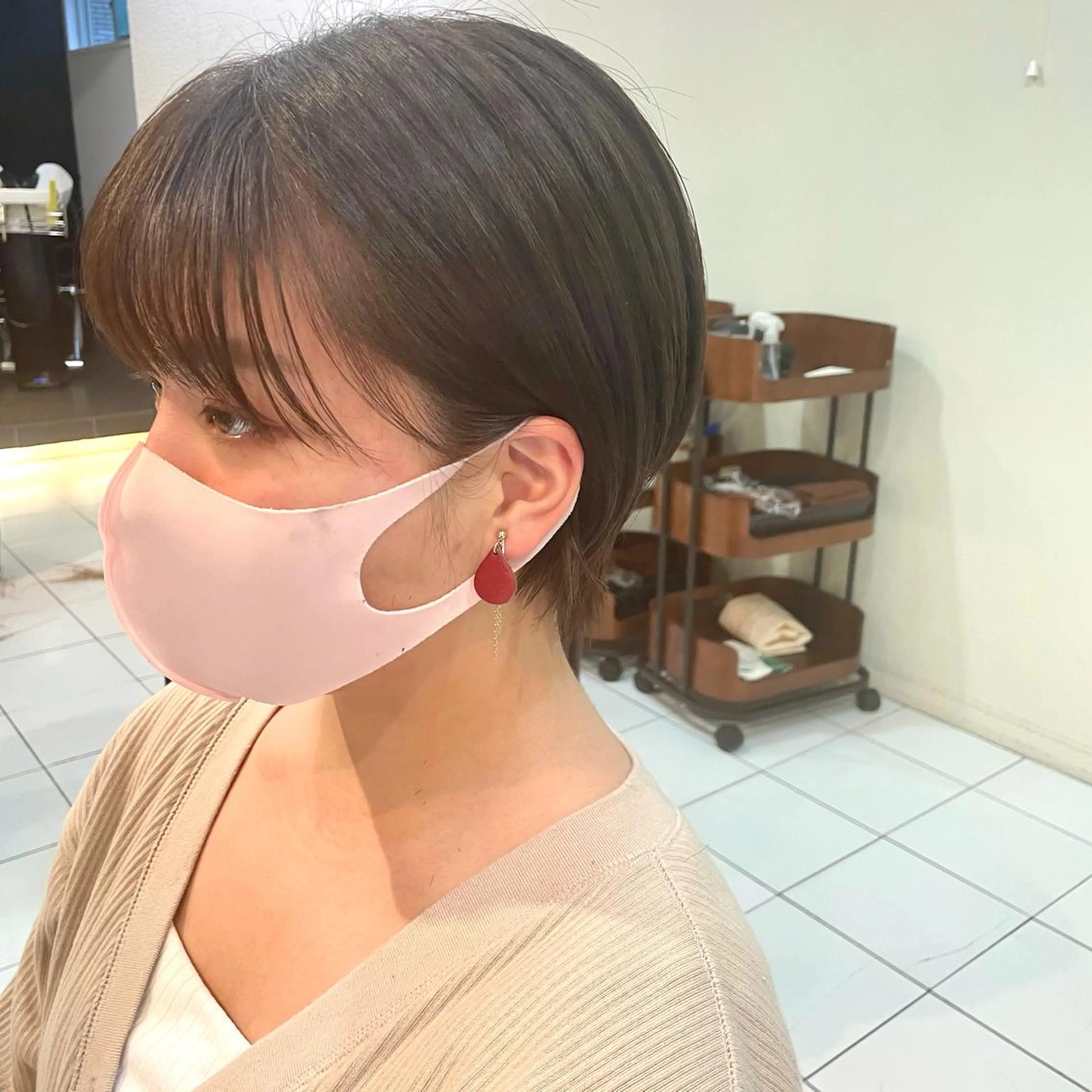 ショート カラー ショートヘア 透明感カラー/ 寺田千雅子のヘアスタイル