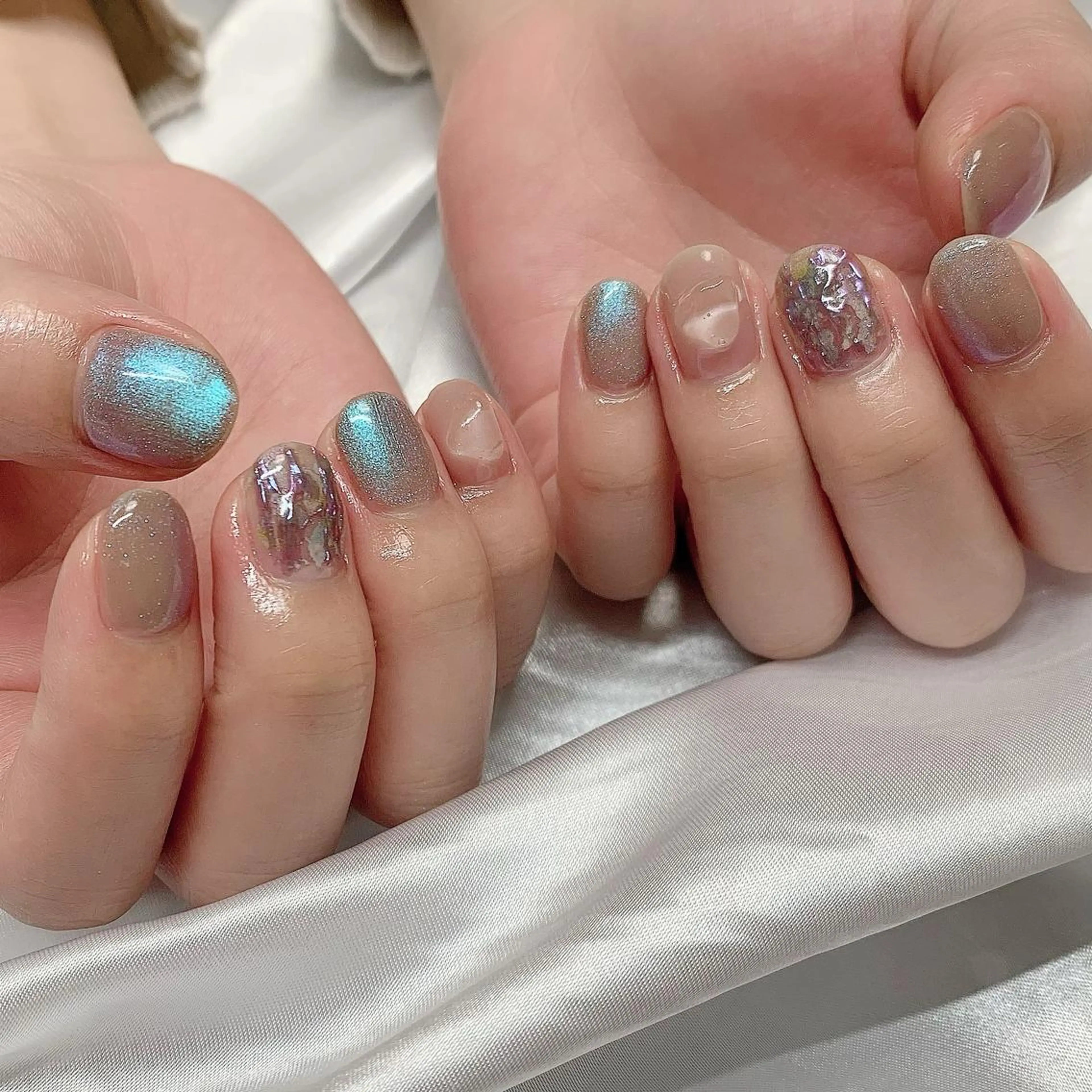 ネイル ハンドネイル ネイリストUSUI♡ パラジェルフィルインのネイルデザイン