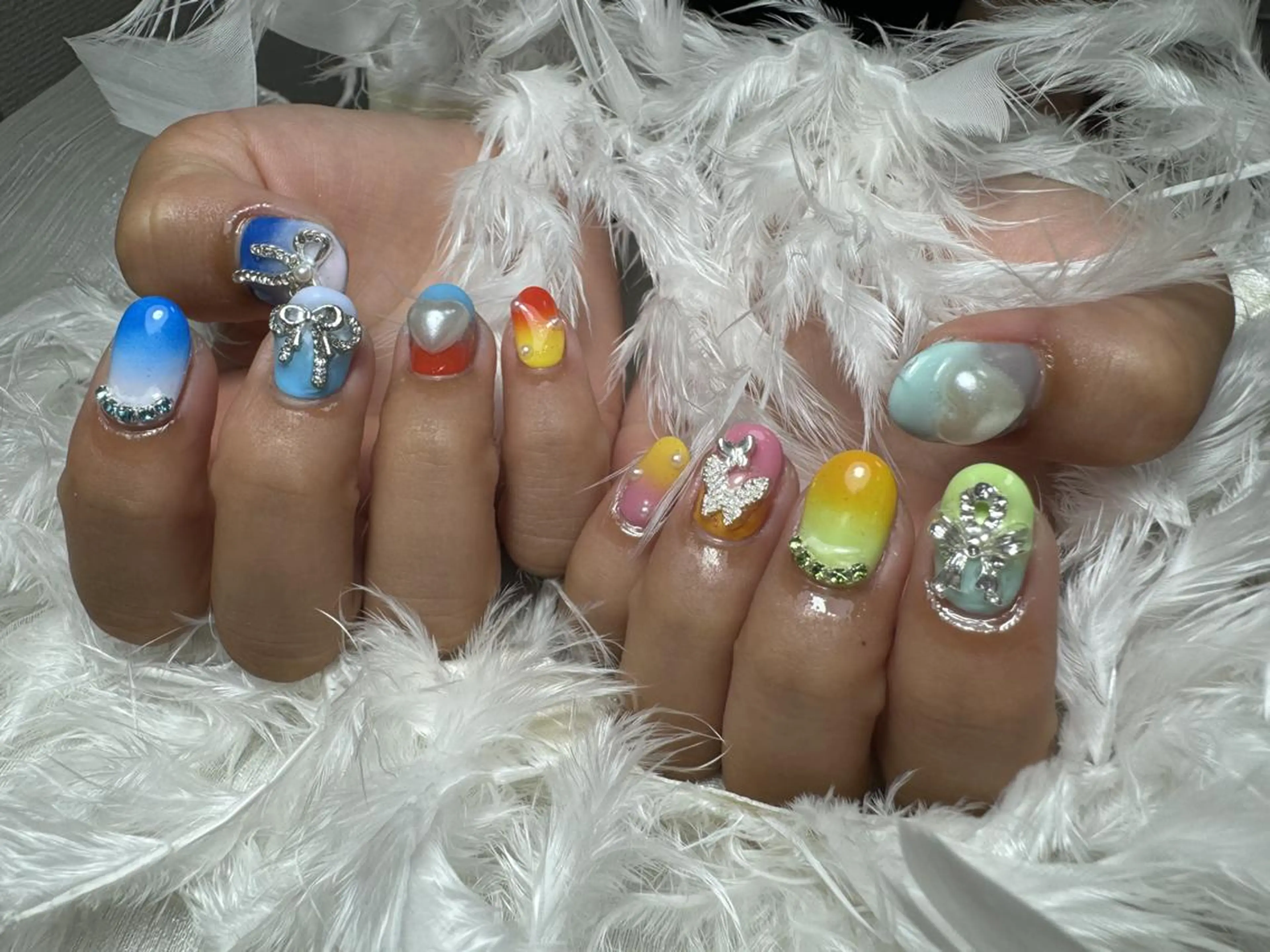 ネイル ハンドネイル ハンドケア DEMAIN- 🌹のネイルデザイン