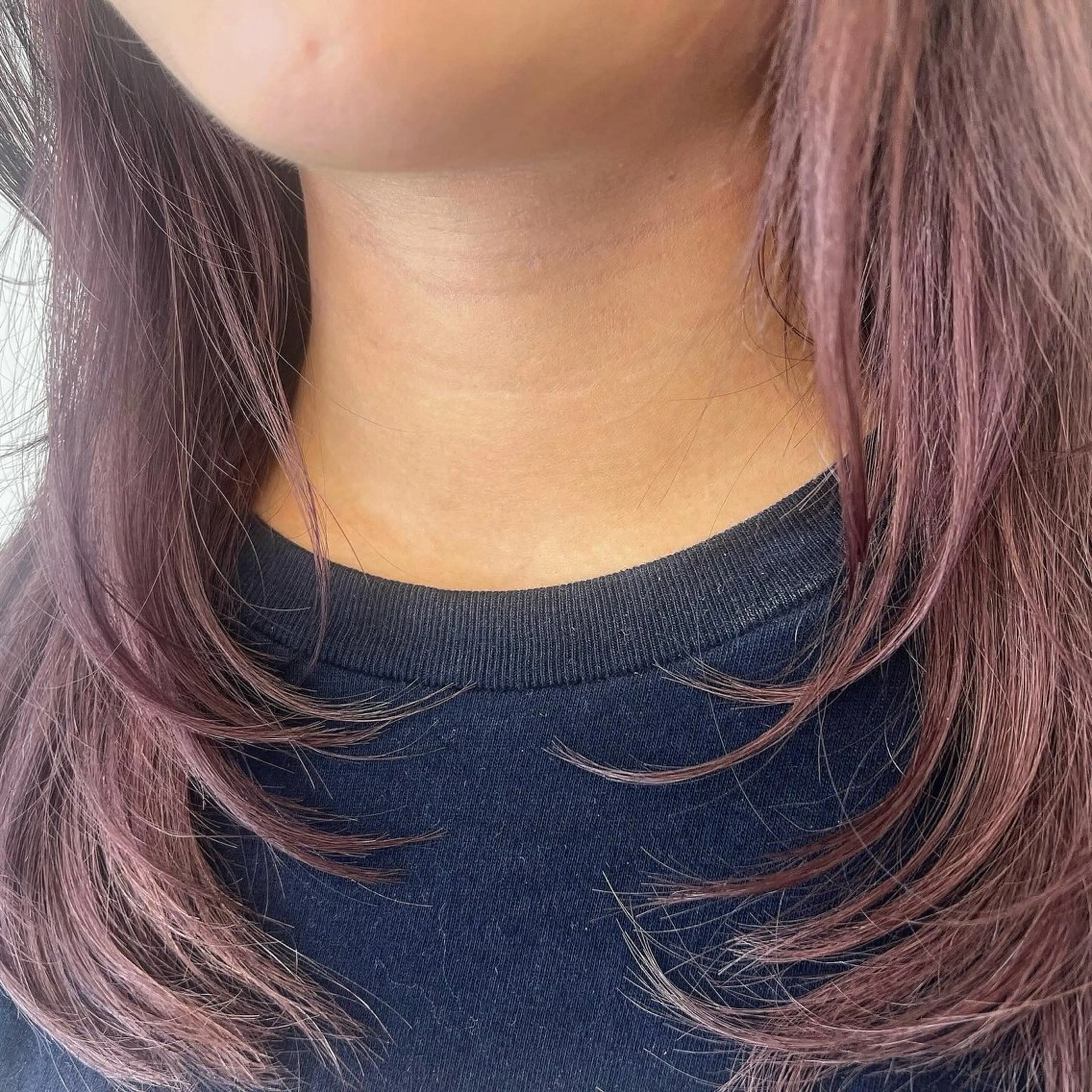 ロング カラー カット ヘアカラー タナカ マヤ/金沢八景のヘアスタイル