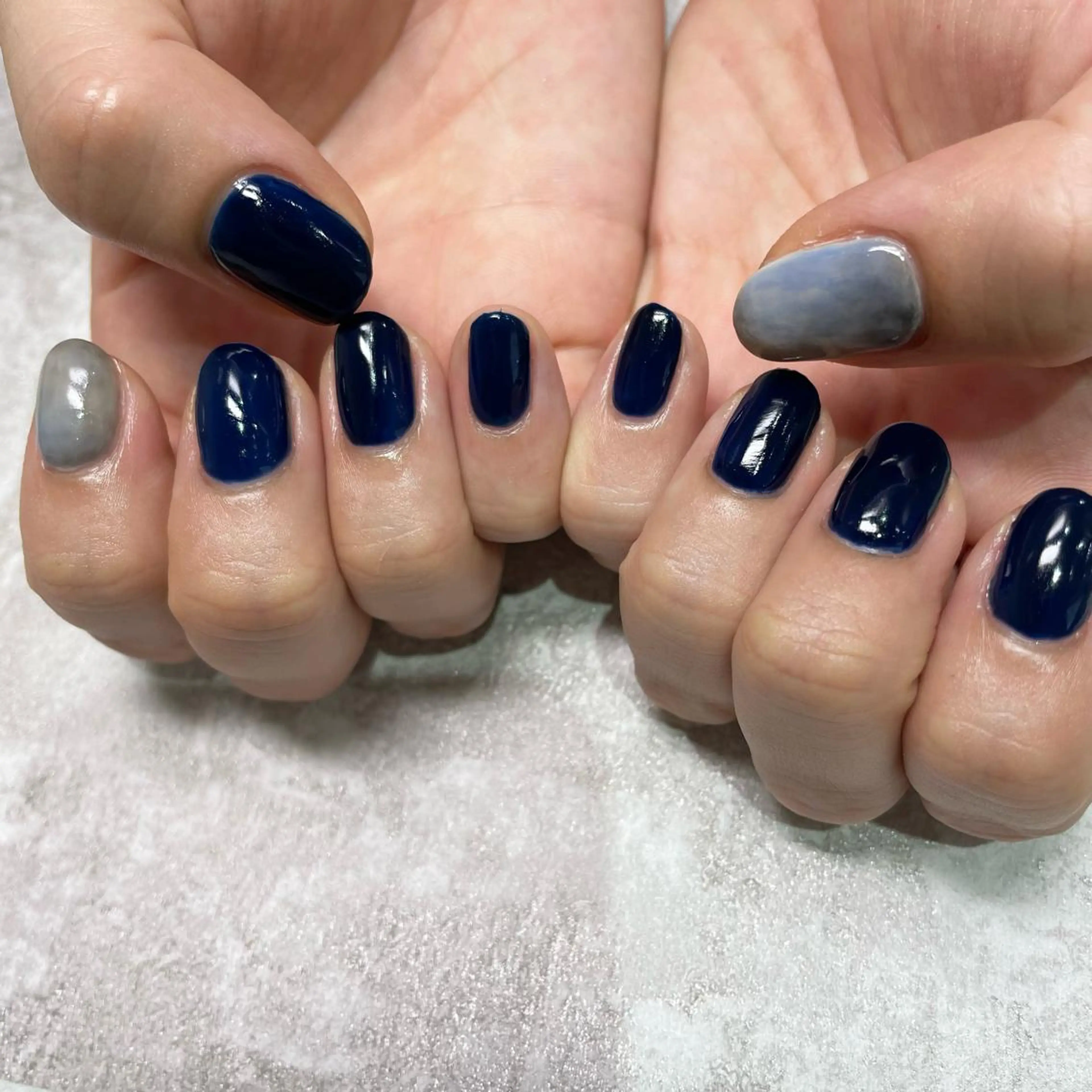 ネイル アートネイル ワンカラーネイル ｵｵﾀｹ ﾚｲﾅのネイルデザイン