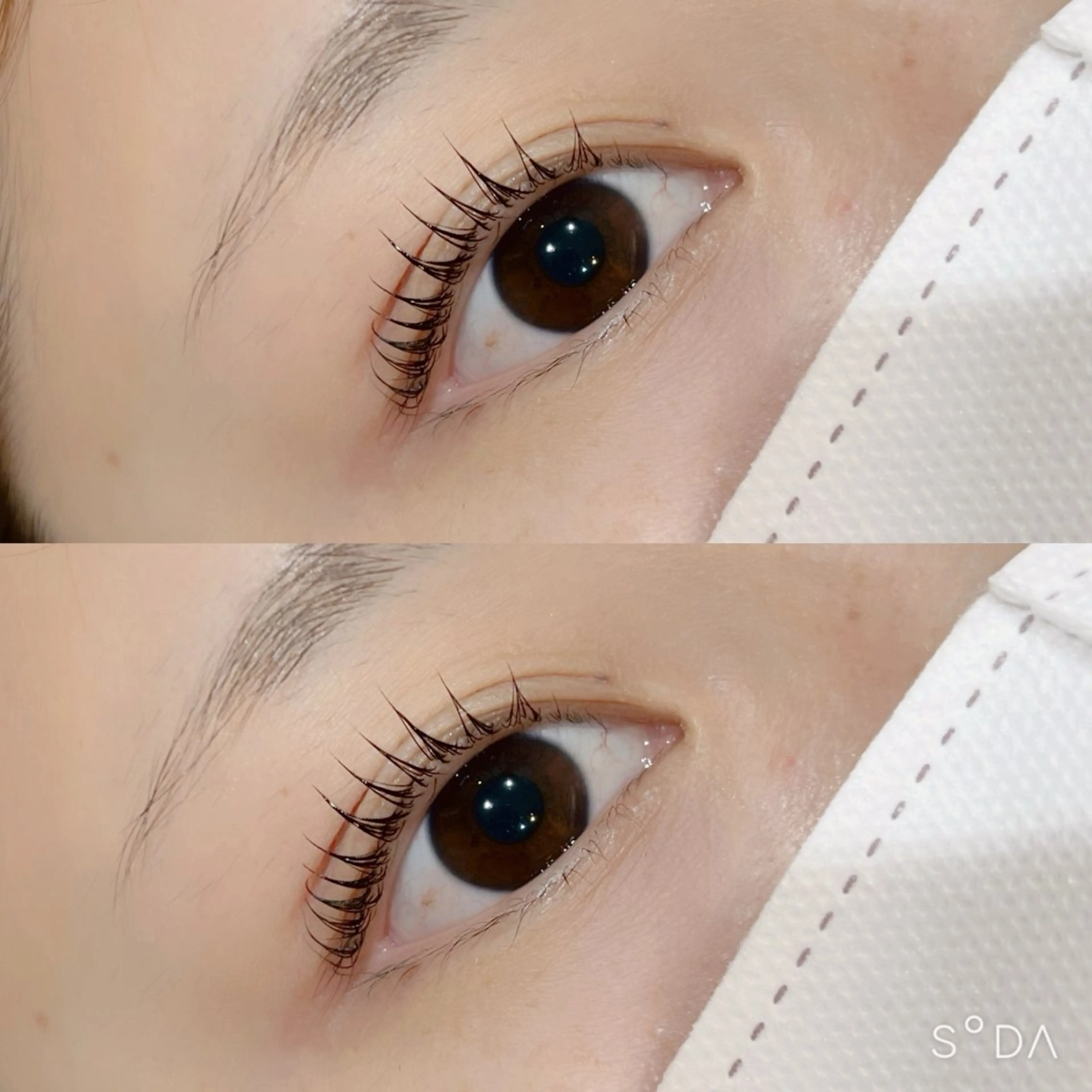 マツエク・マツパ パリジェンヌラッシュリフト EYELA 池袋 なかだ まゆのマツエク・マツパデザイン