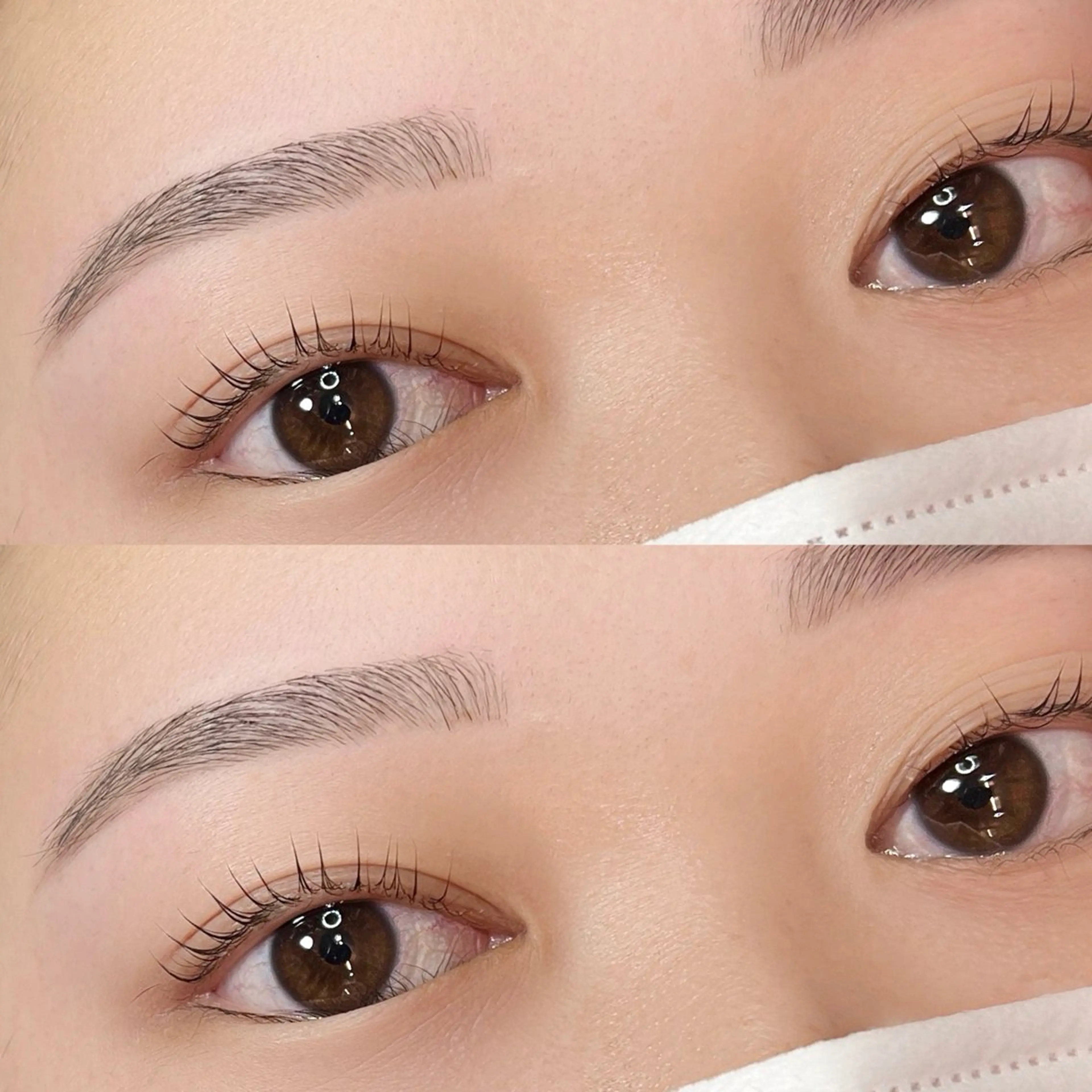 マツエク・マツパ 束感まつ毛 パリジェンヌラッシュリフト まつげパーマ 一重×まつ毛パーマ ワンホンマツエク fein.Ruka ♡垢抜け美眉のマツエク・マツパデザイン