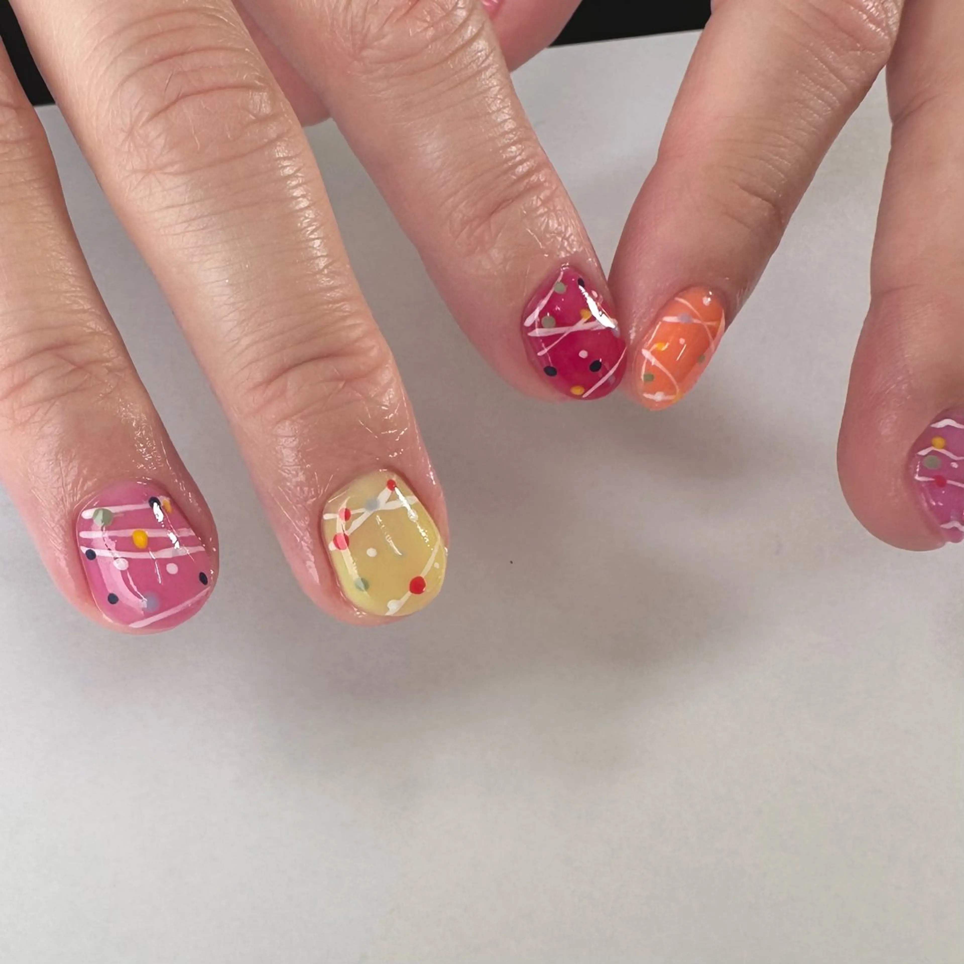 ネイル ハンドネイル 片野 菜々のネイルデザイン