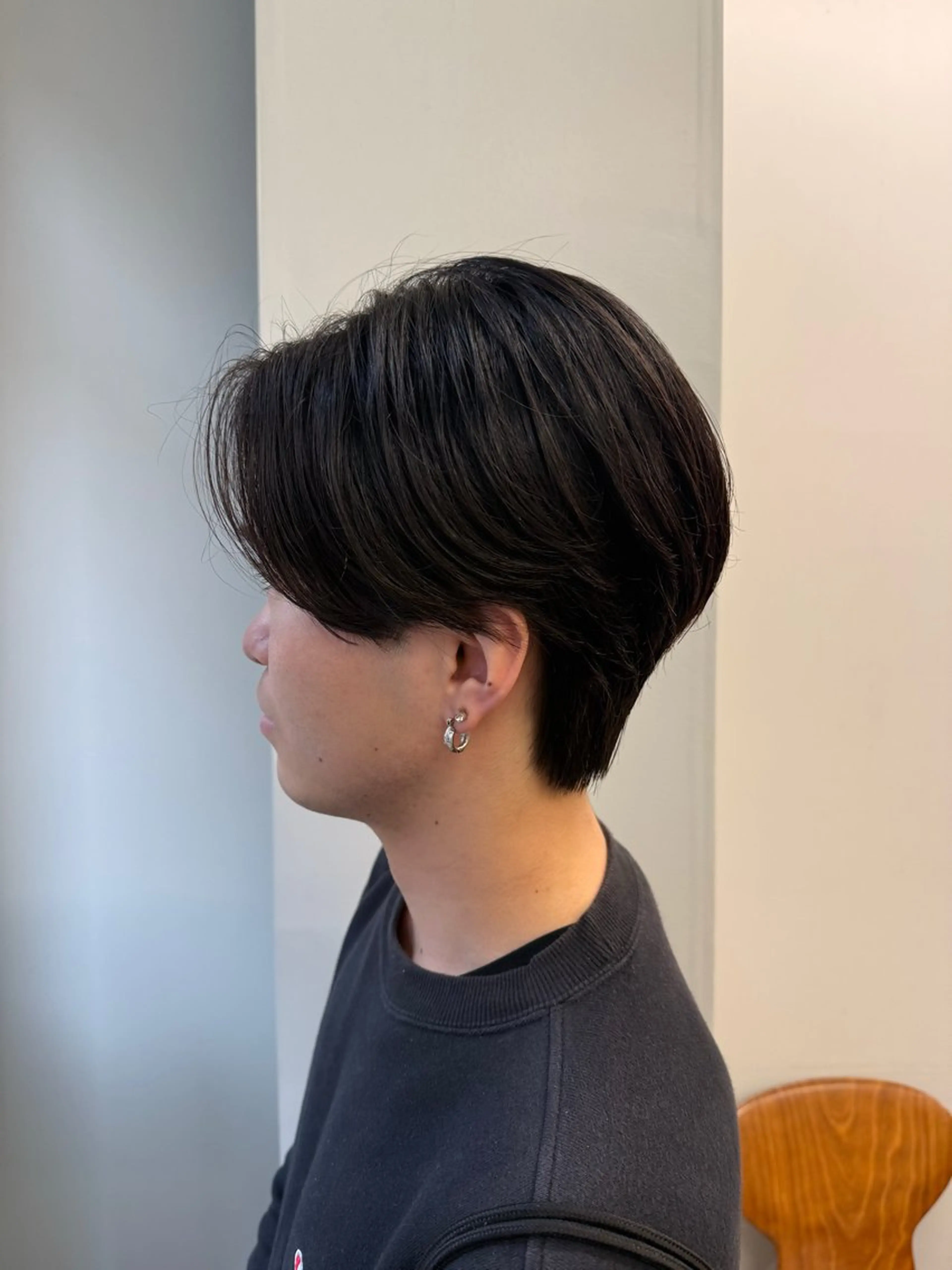 メンズ 刈り上げ カット ヘッドスパ コノカ/暖色カラー/ 透明感カラーのヘアスタイル