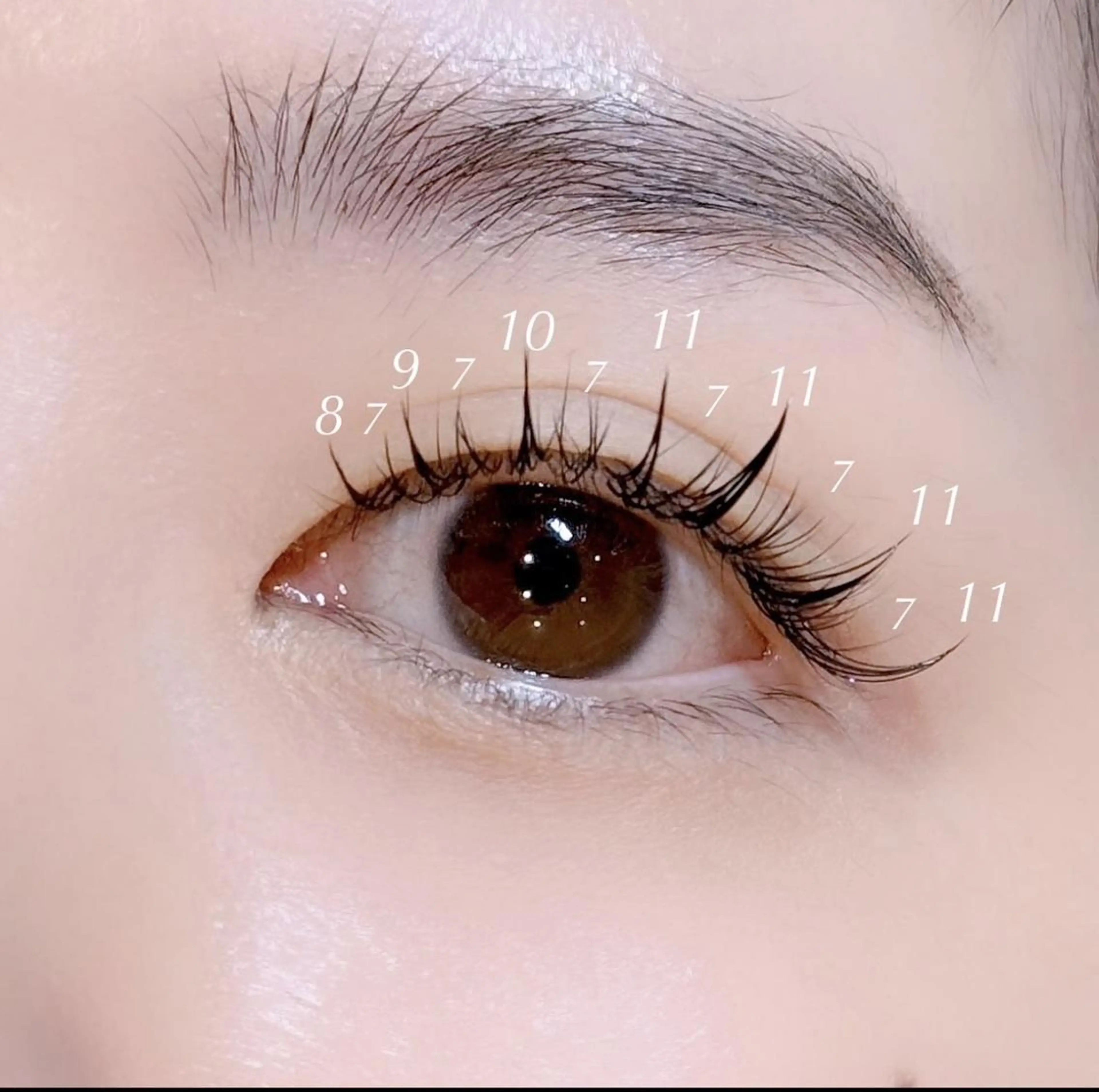 マツエク・マツパ Hanaai salon Rinのネイルデザイン