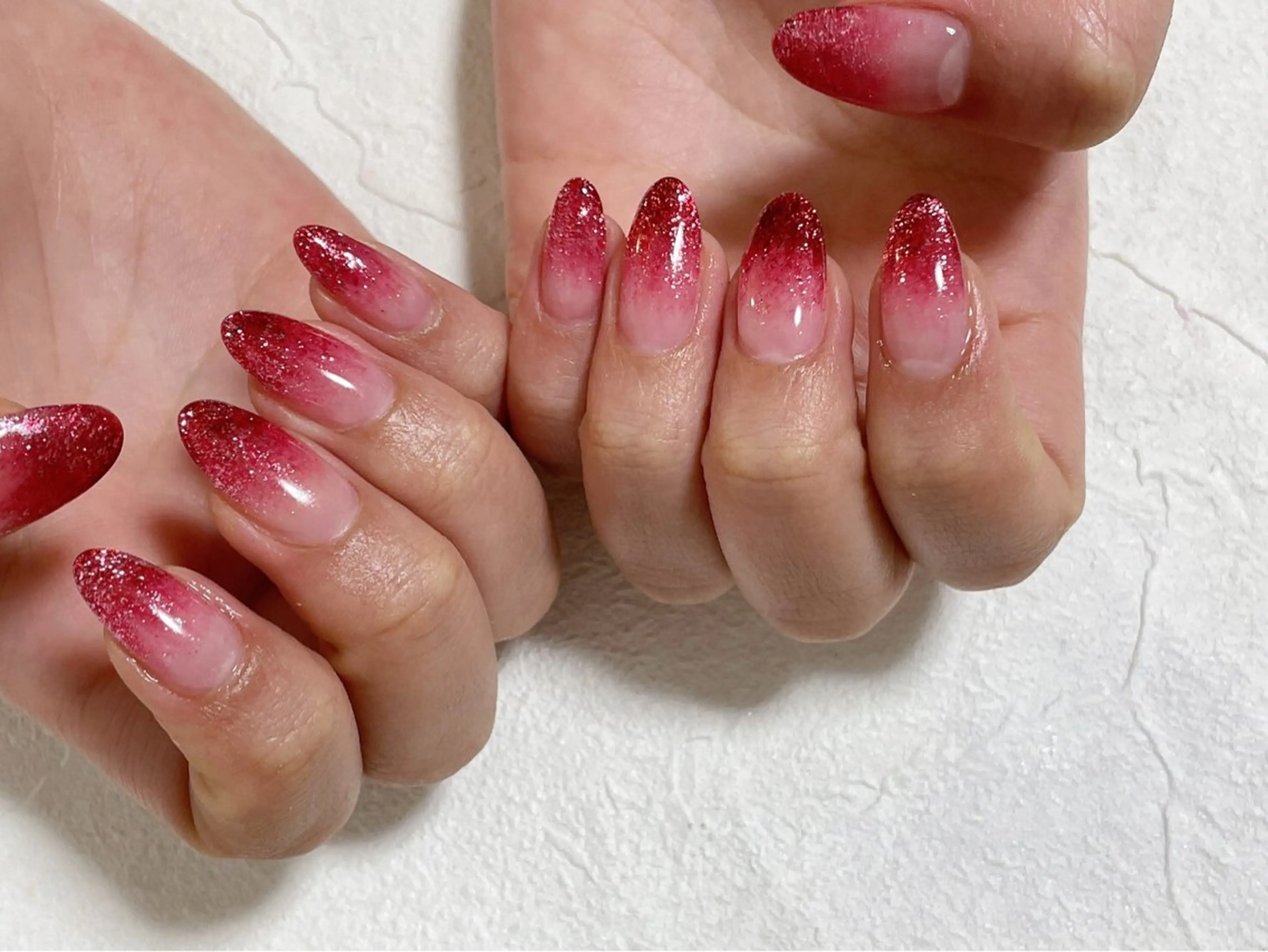 ネイル ジェルネイル マグネットネイル パラジェル バレンタイン ワンホンネイル ハンドネイル kiki nail 二子玉川のネイルデザイン