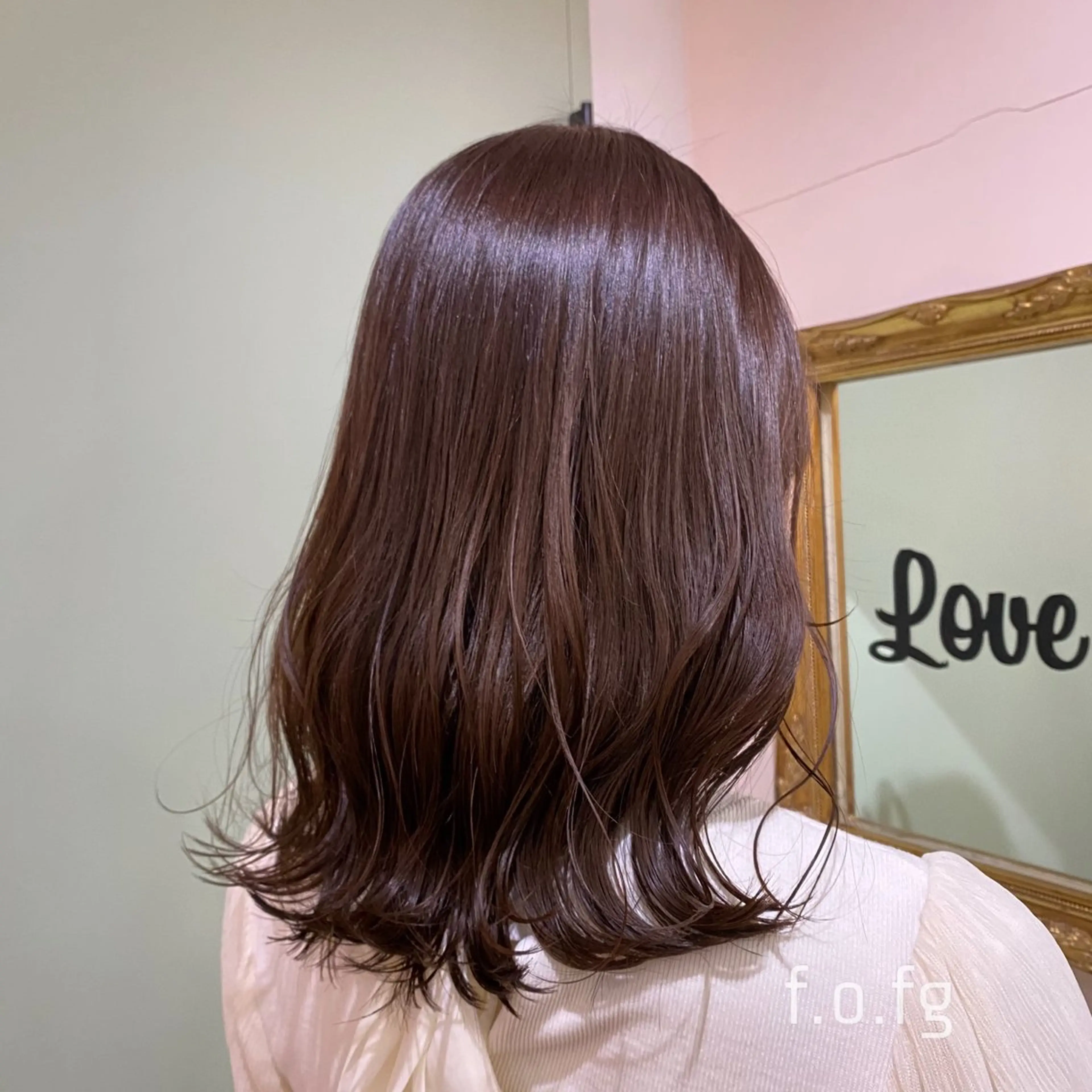 カラー 喜友名 ウララのヘアスタイル