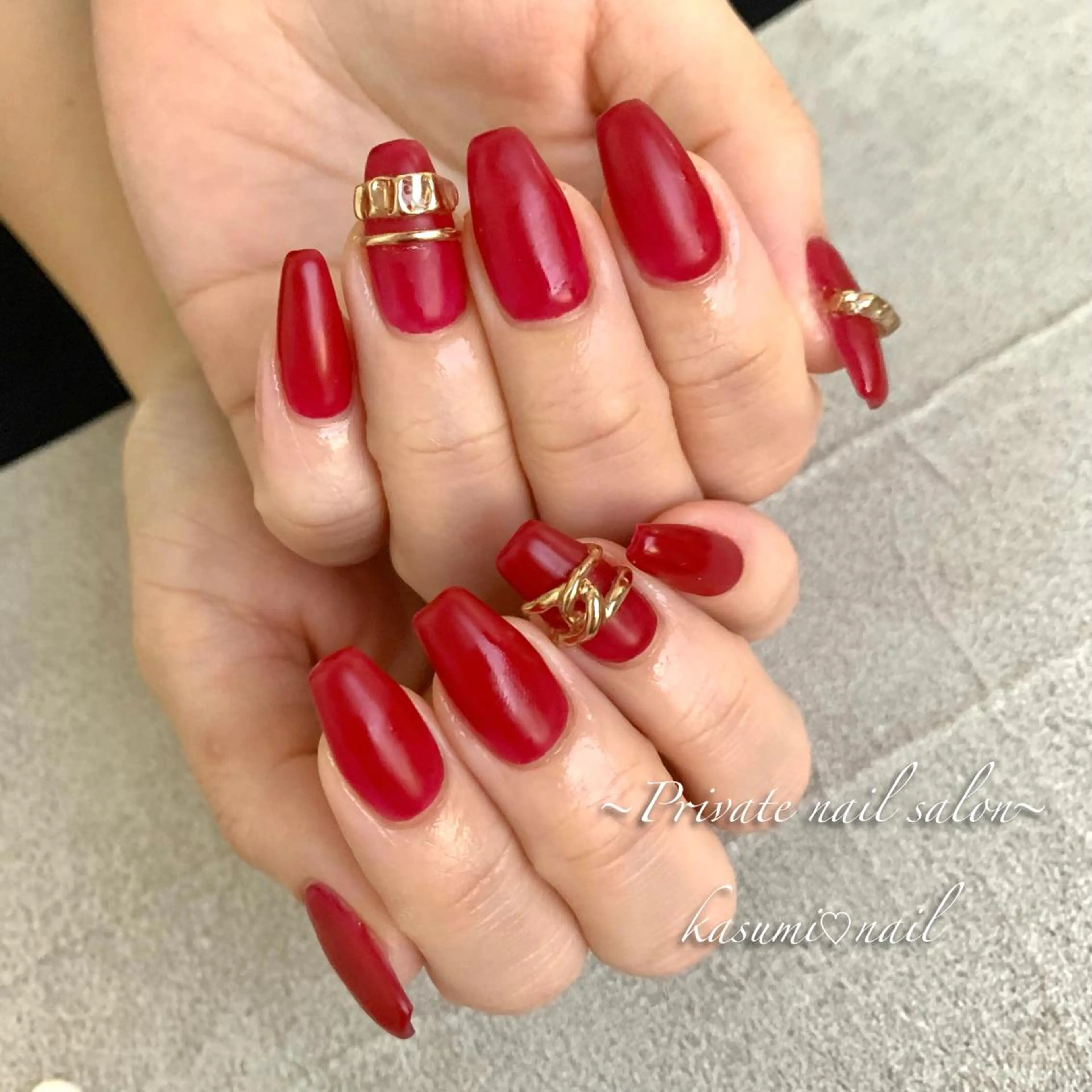 ネイル アートネイル ラメ(グリッター) マグネットネイル ミラーネイル ニュアンスネイル KASUMI♡ Nailのネイルデザイン