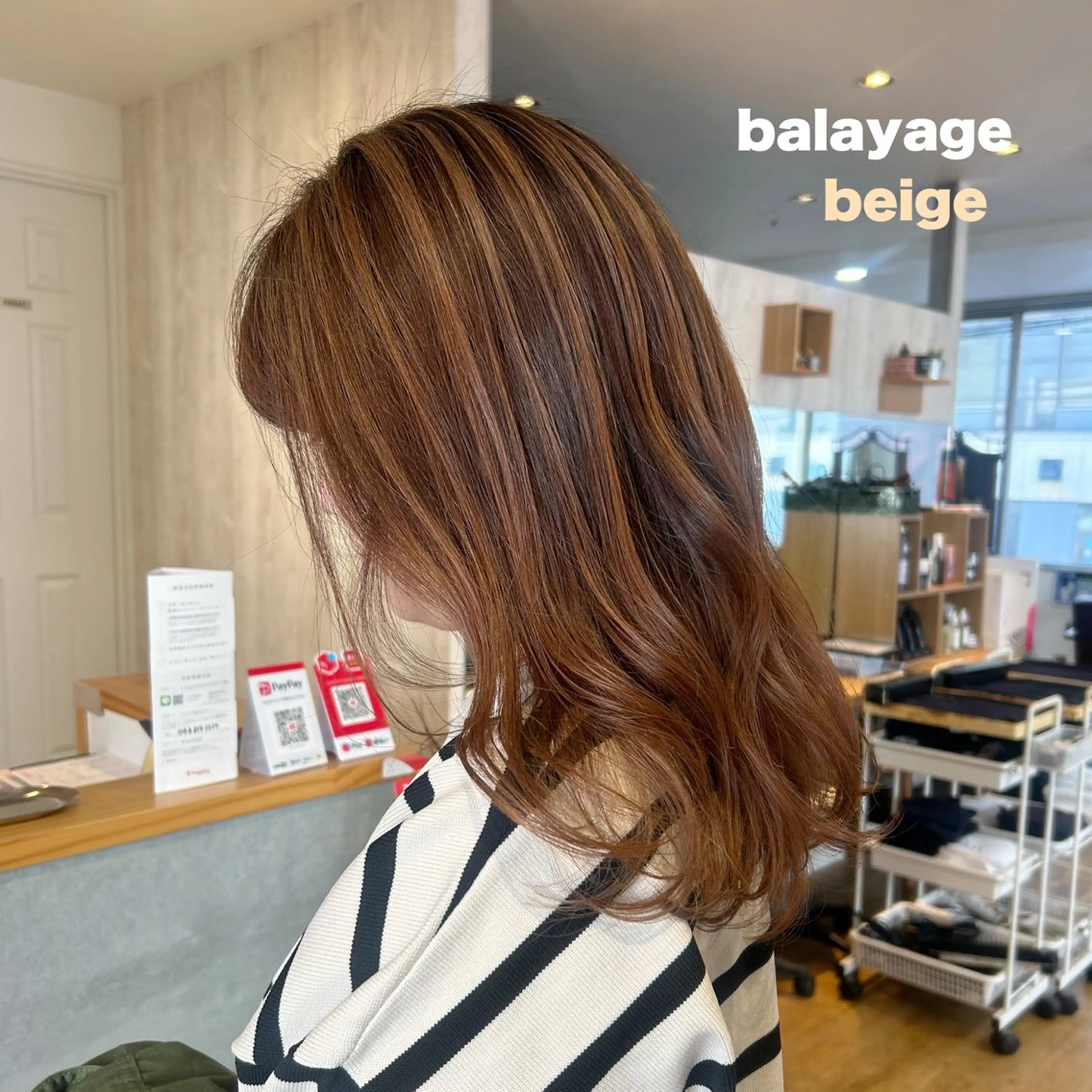 セミロング A. Seoのヘアスタイル