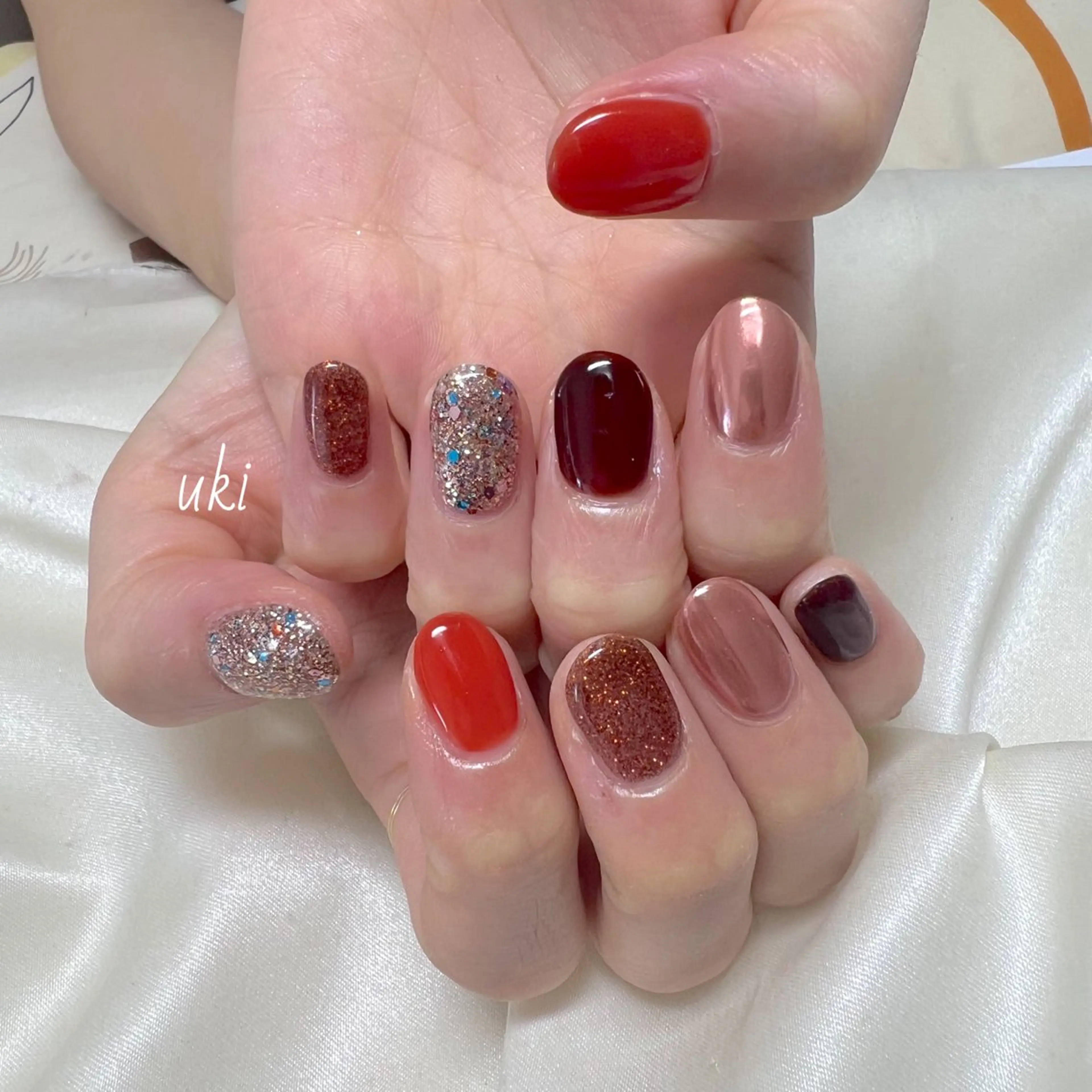 ネイル ハンドネイル Ameri nail /UKIのネイルデザイン