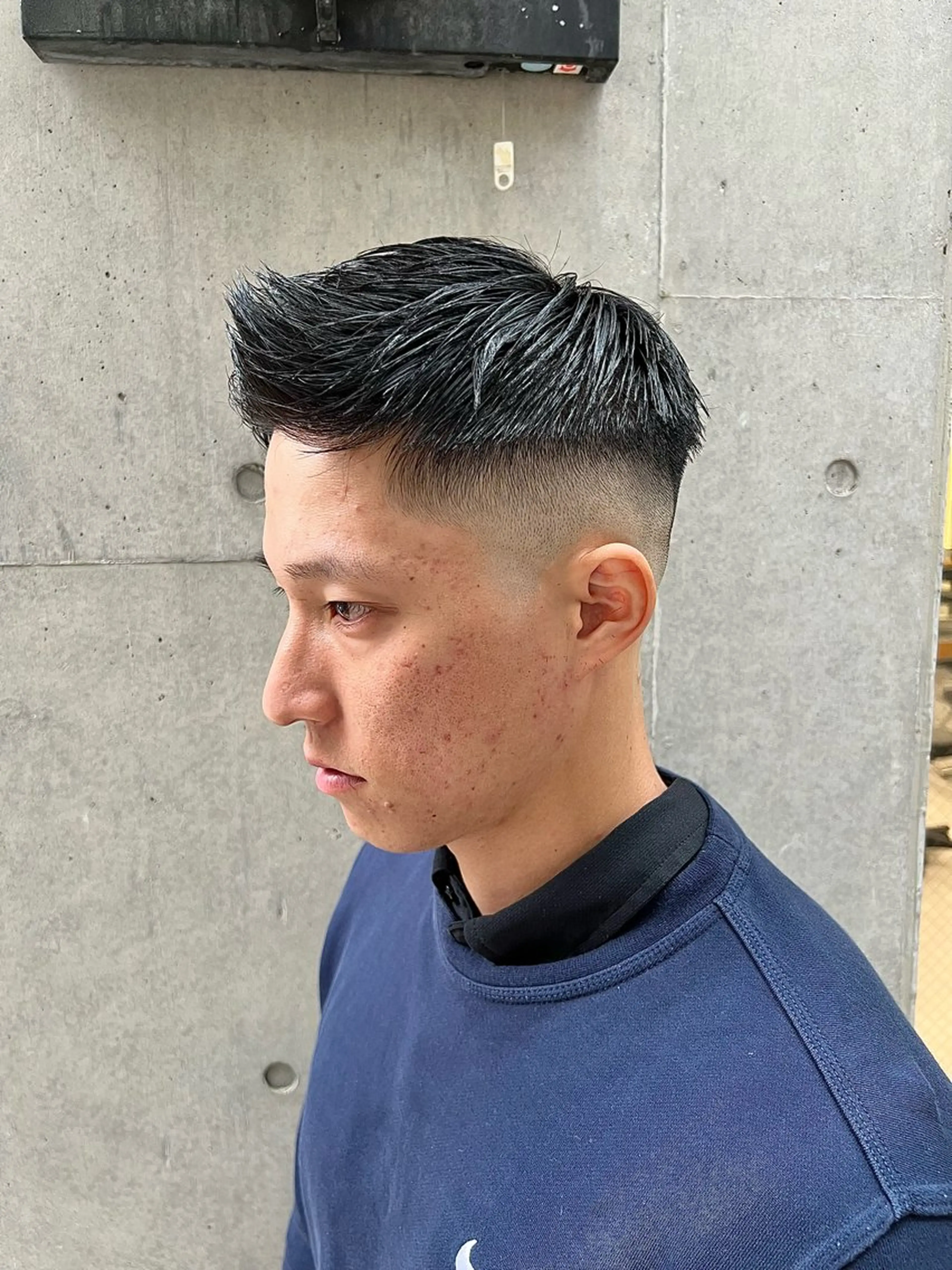 ショート メンズ 豊崎 佑輔のヘアスタイル