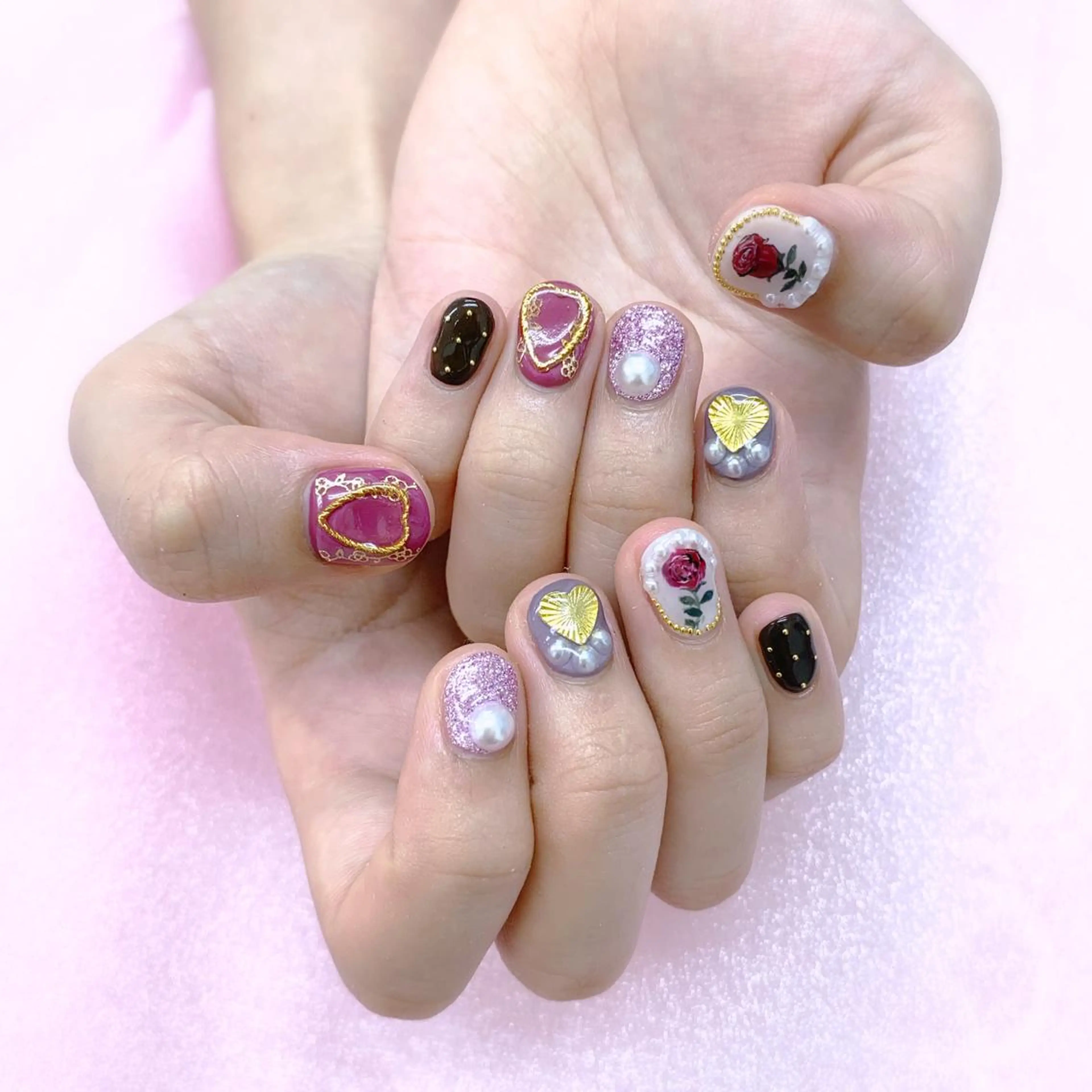 ネイル ハンドネイル 五十嵐 美智のネイルデザイン