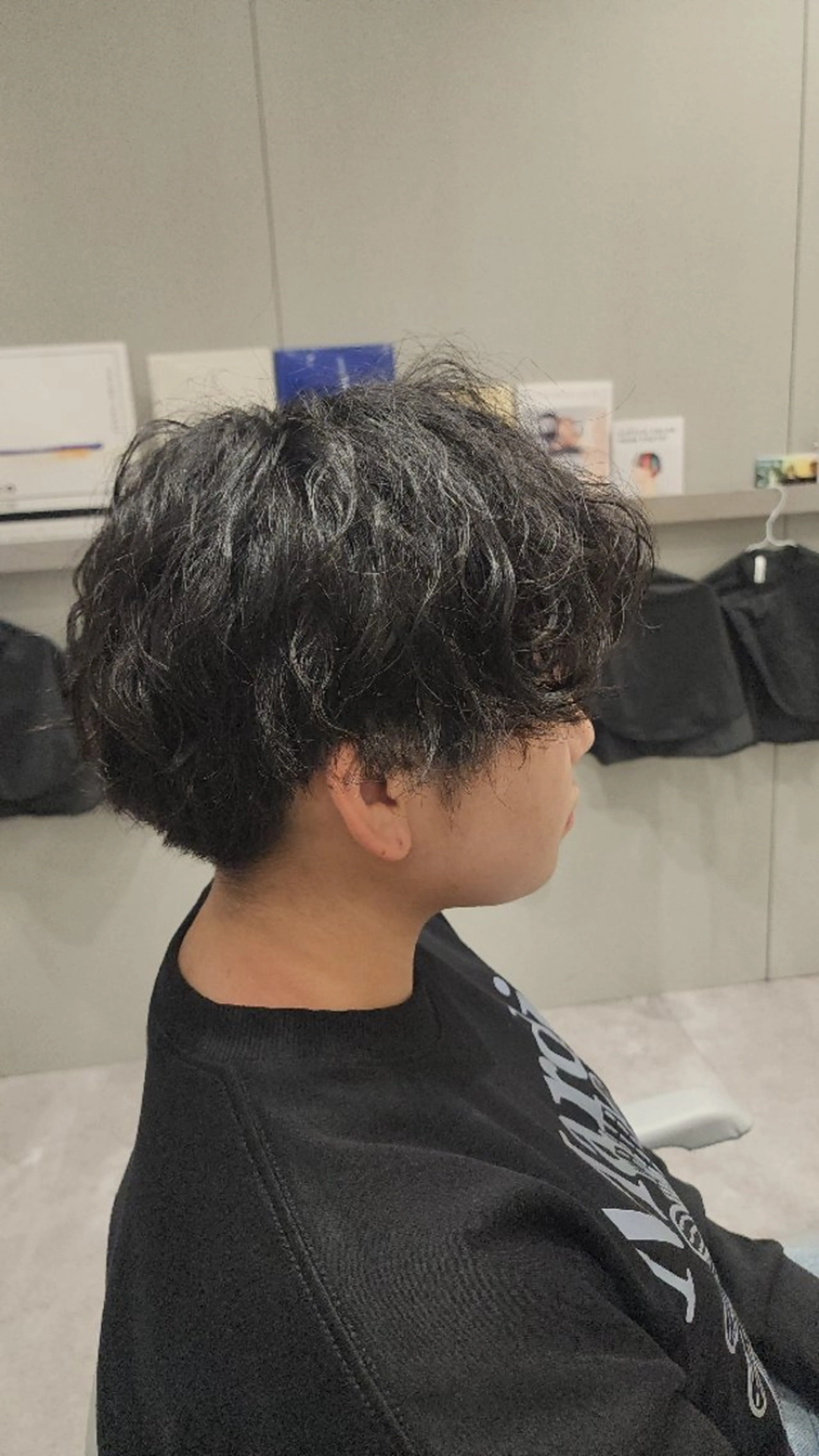 ミディアム パーマ メンズ ミディアムパーマ メンズパーマ パーマ Unille ユニル所属・亀井 香澄のヘアスタイル