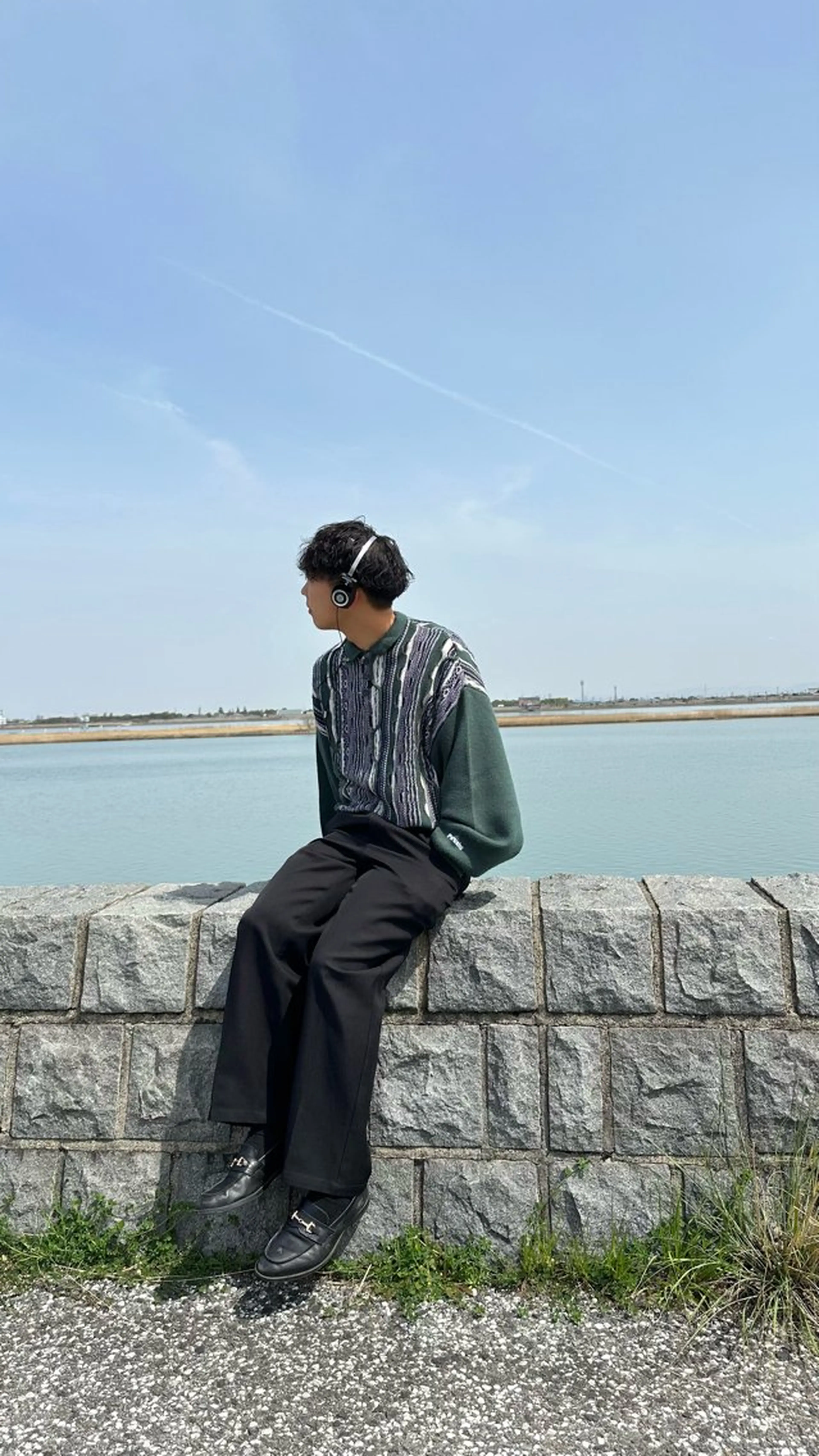 ショート パーマ メンズ メンズパーマ 波巻きパーマ カット パーマ トリートメント TORAYA所属・メンズカット/ hattoriのヘアスタイル