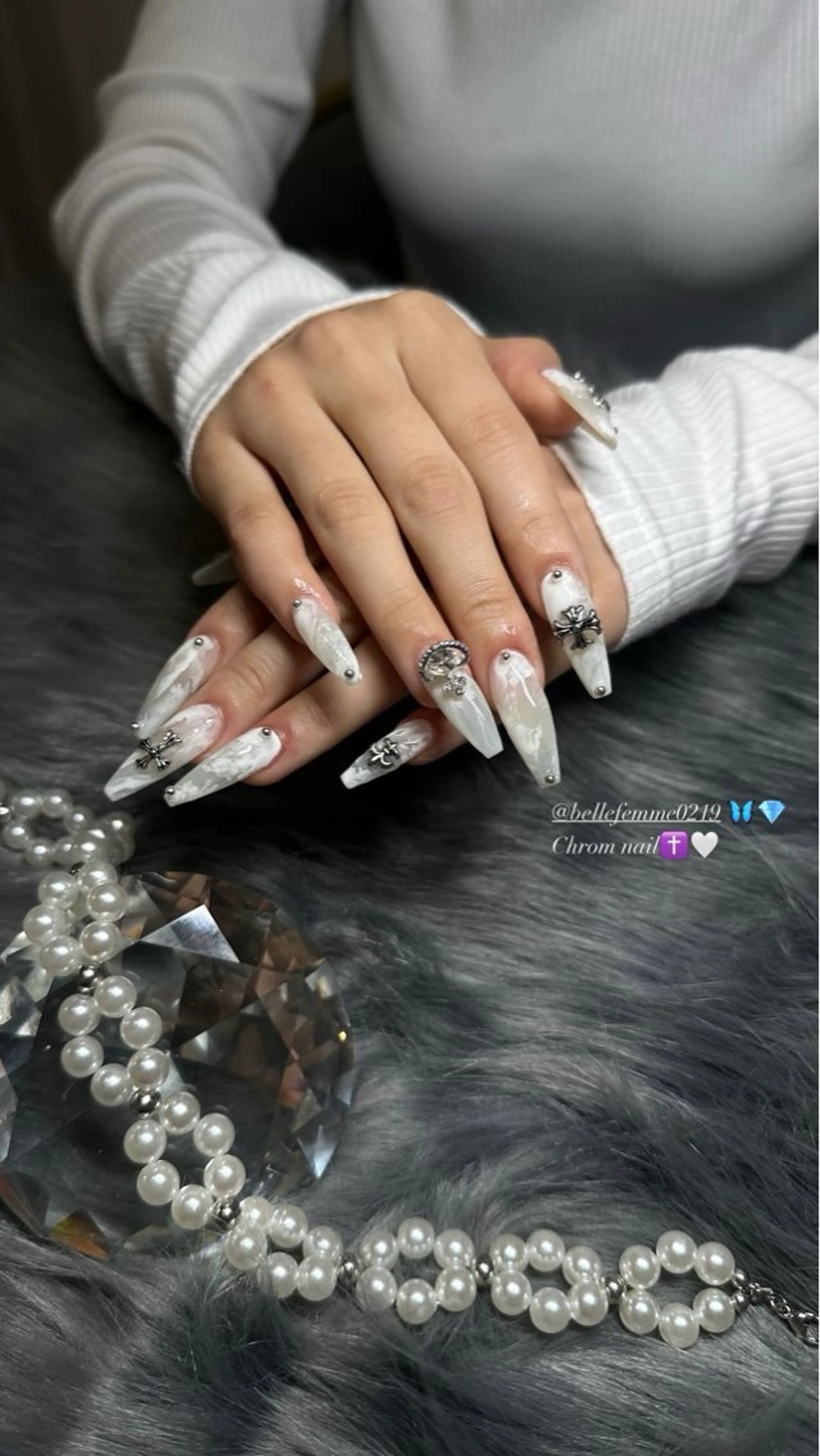 ネイル ハンドネイル Belle Fammeのネイルデザイン