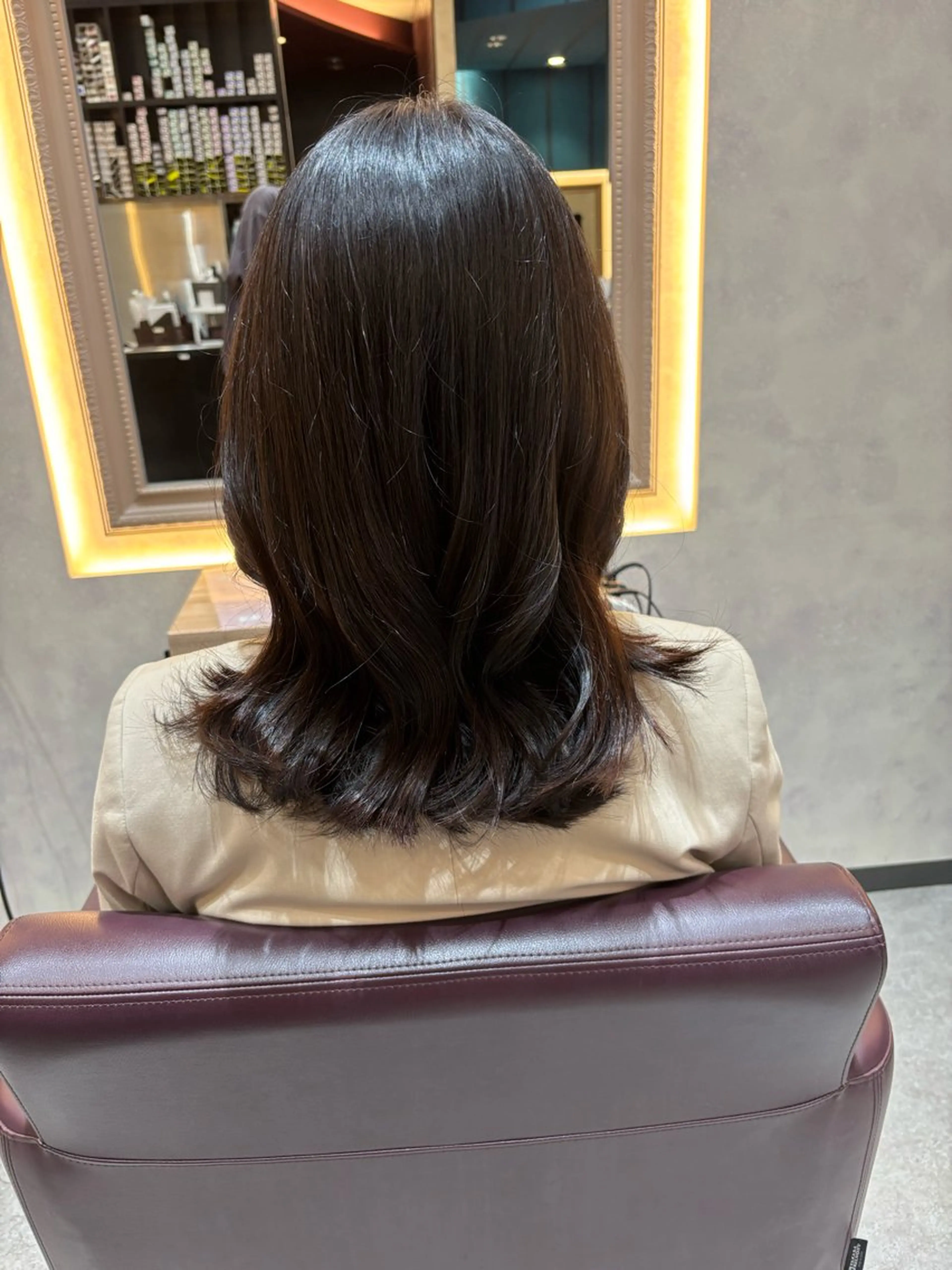 ミディアム 【無料カットモデル】 水山まさはる🌸のヘアスタイル