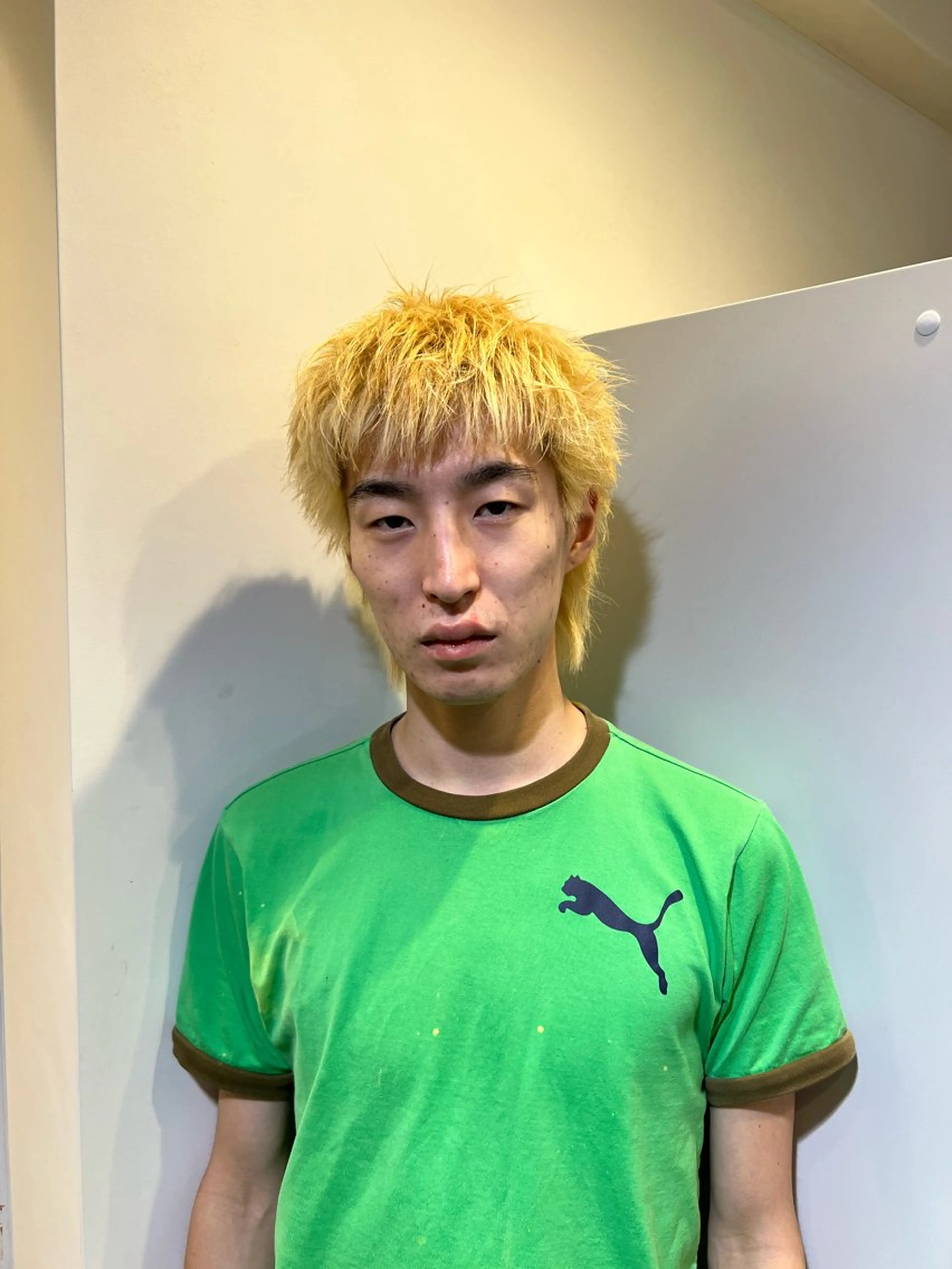 メンズ メンズブリーチ メンズハイトーン ヘアカラー 🦄🦄🦄西浜 宗🦄🦄🦄のヘアスタイル