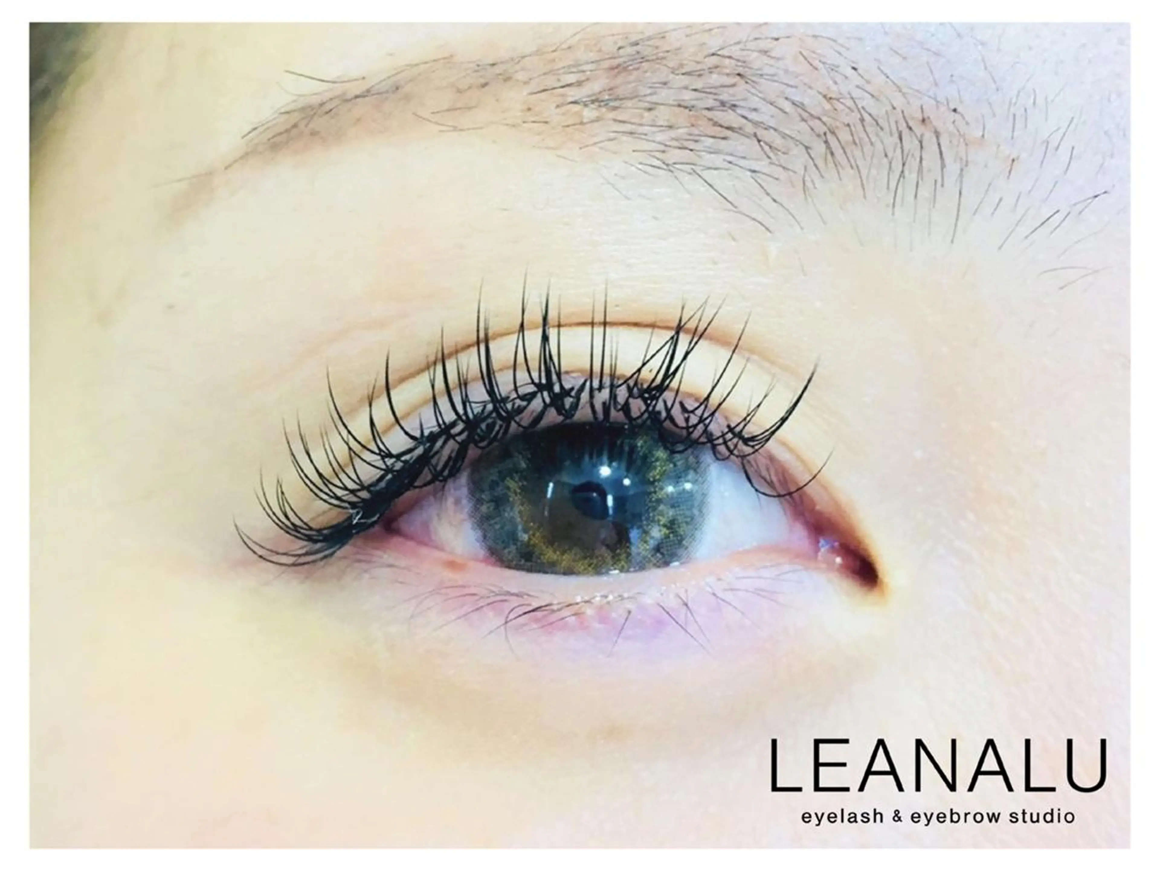 マツエク・マツパ Dカール セーブル Leanalu yokohamaのマツエク・マツパデザイン