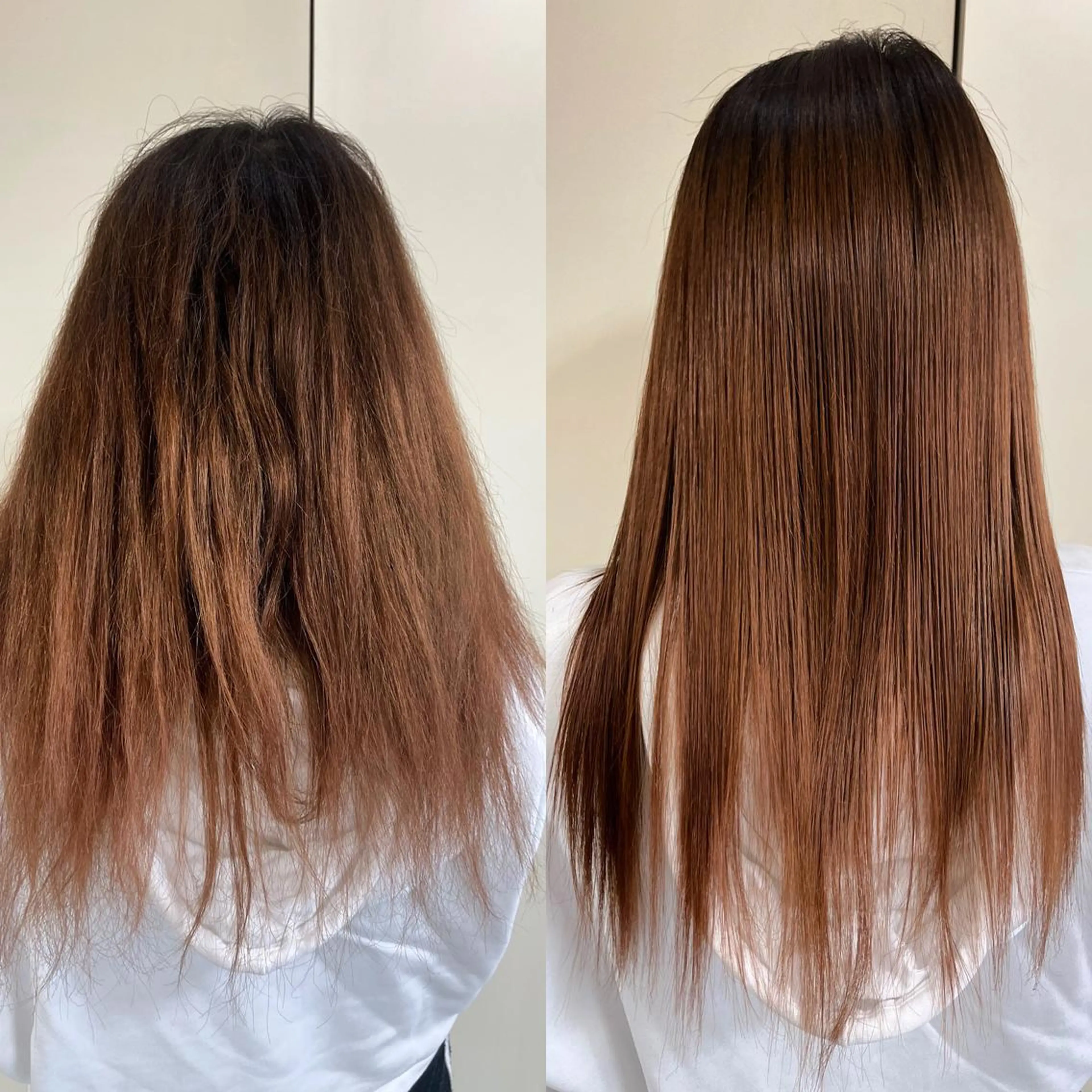ロング パーマ 髪質改善 トリートメント トリートメント 髪質改善/縮毛矯正 /ブリーチ矯正/岡部のヘアスタイル