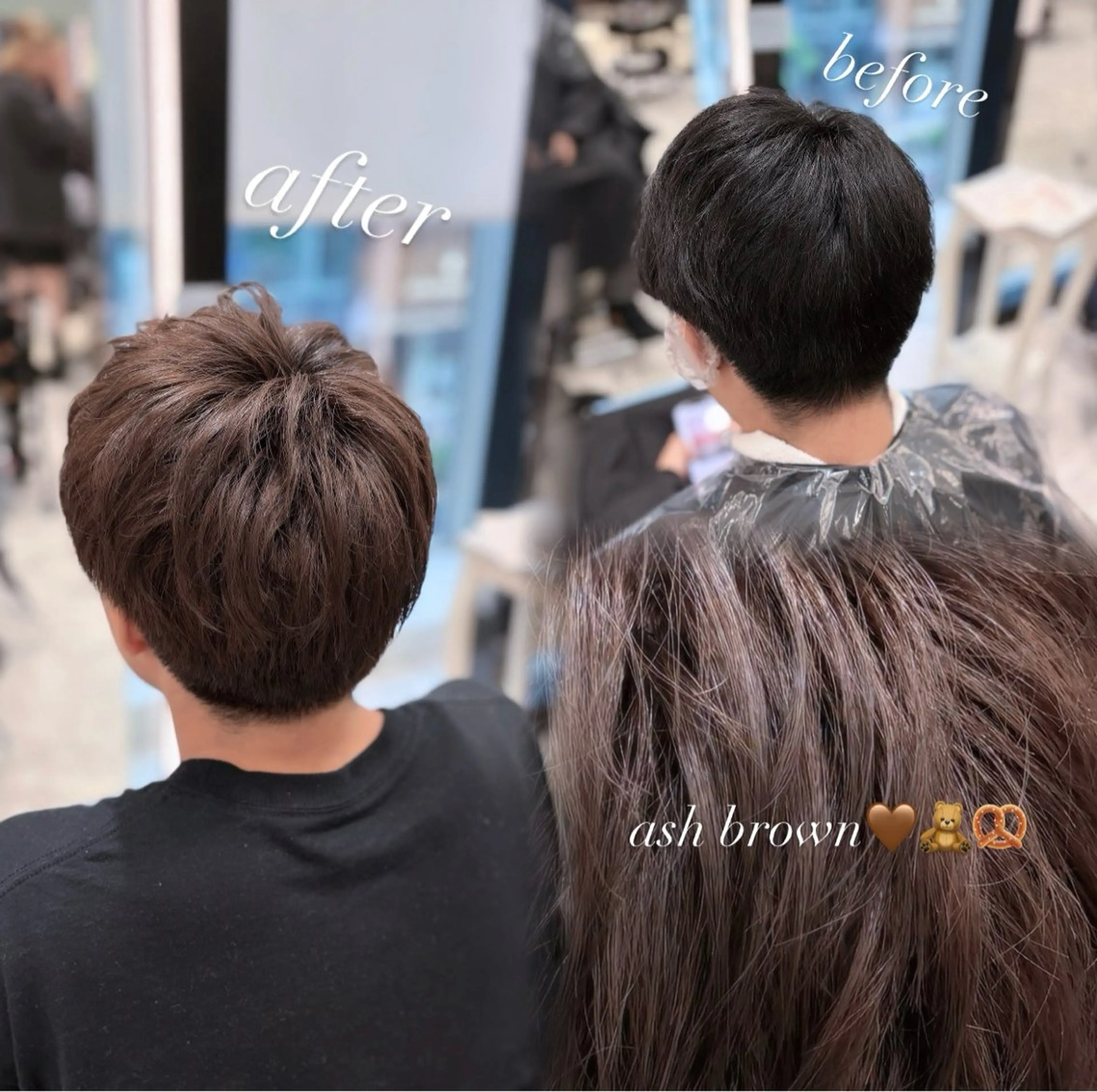 【‎🤍白髪染めリタッチ‎🤍】🫧トリートメント、マッサージ🫧〝女性限定〟（予約時間は補足説明ご覧下さい⬇️🗓）の写真