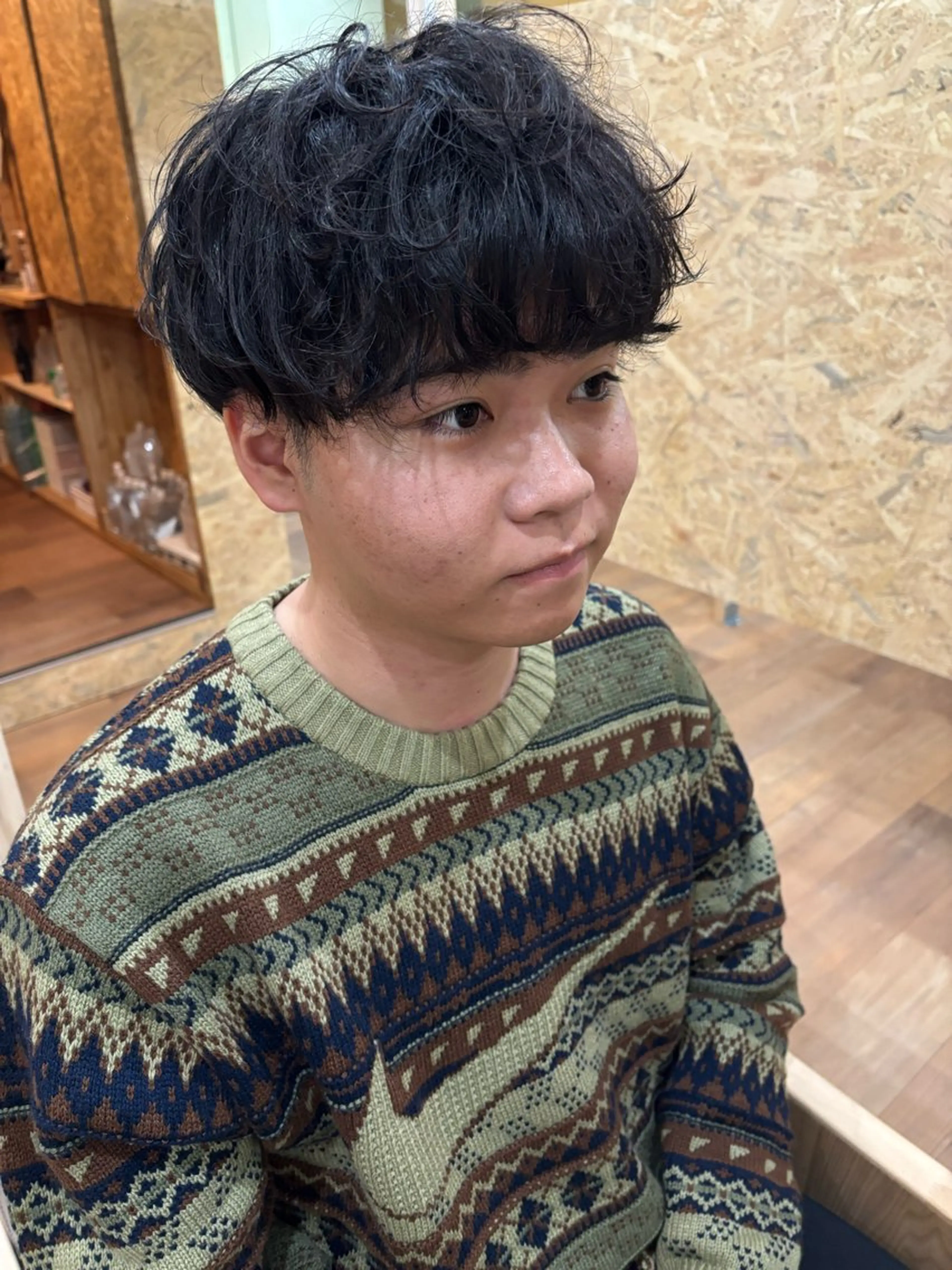 メンズ 千葉 景虎のヘアスタイル