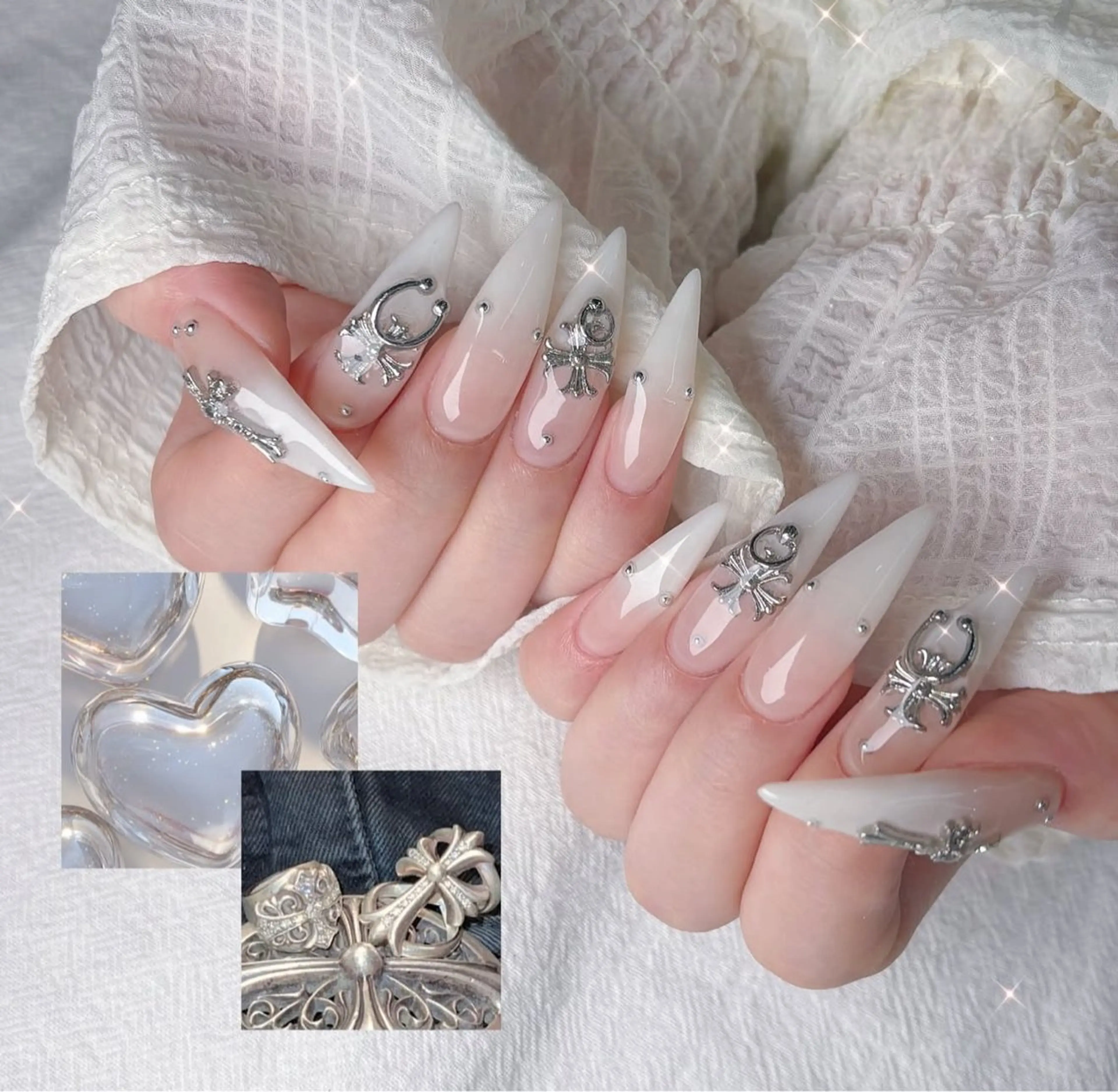 ネイル アニマル柄 オーロラネイル チークネイル フラッシュネイル ジェルネイル ハンドネイル Lyna 池袋のネイルデザイン