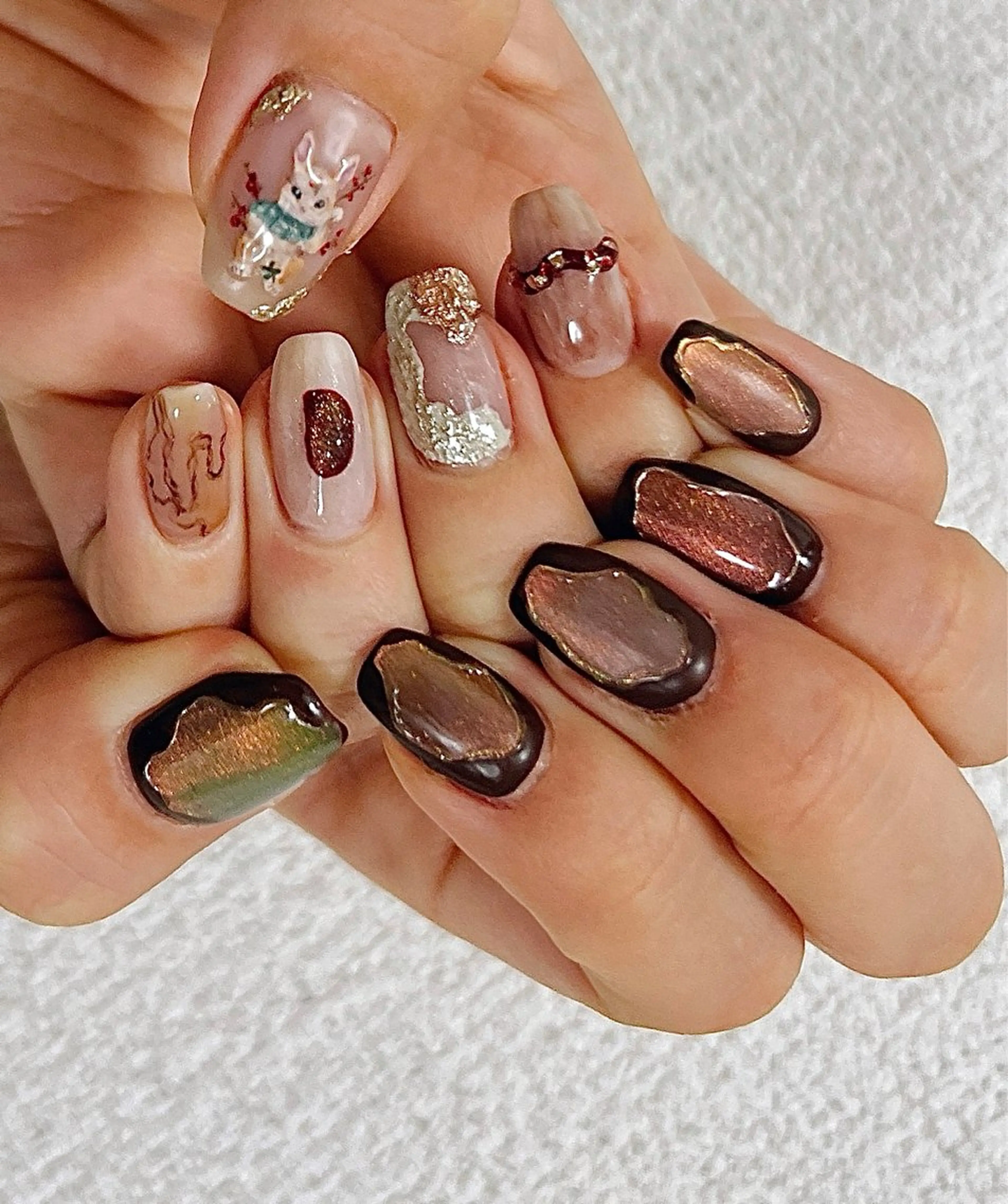 ネイル ハンドネイル FIORITURA Maikoのネイルデザイン