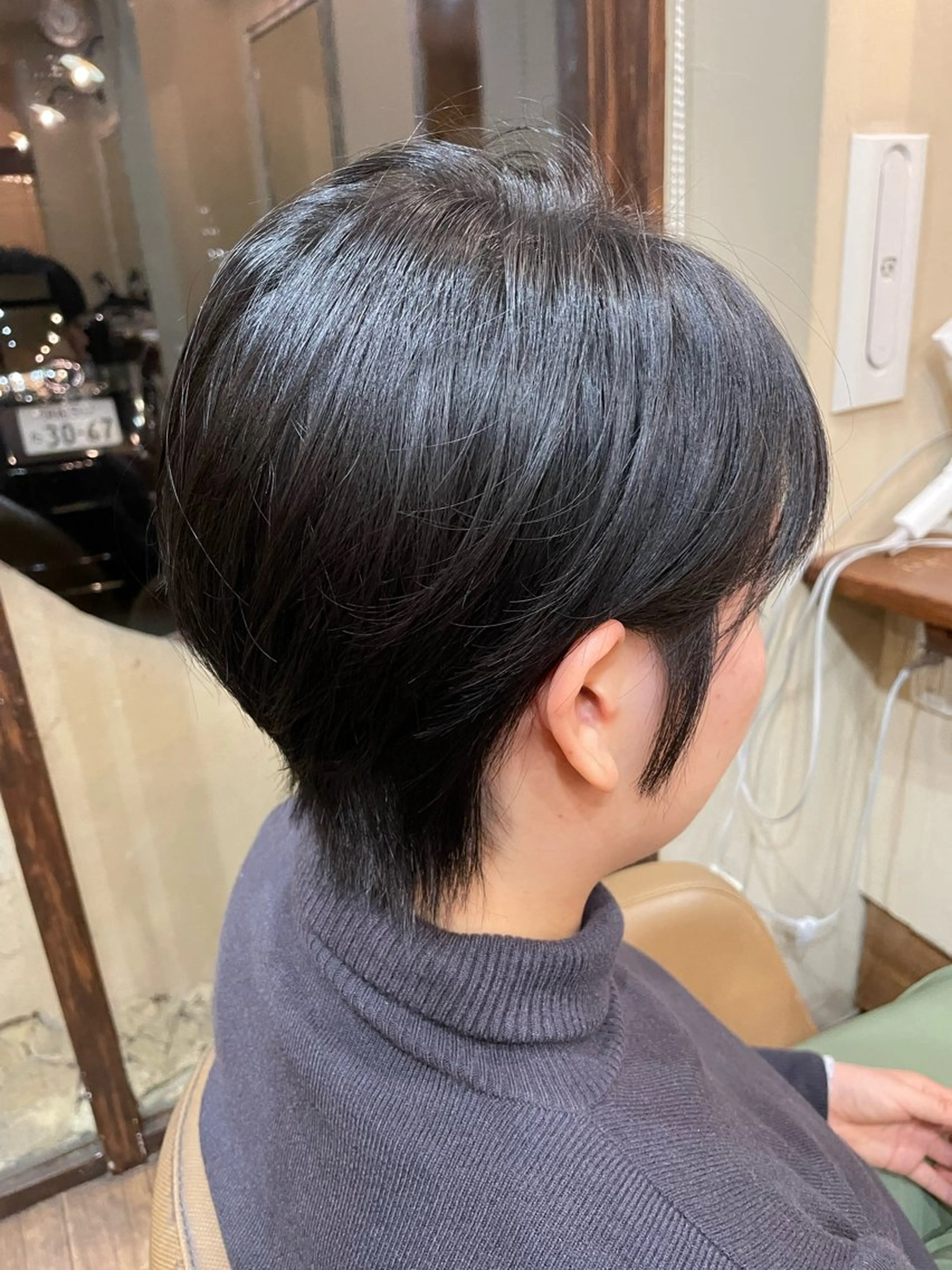 ショート TONE所属・佐久間 涼也のヘアスタイル