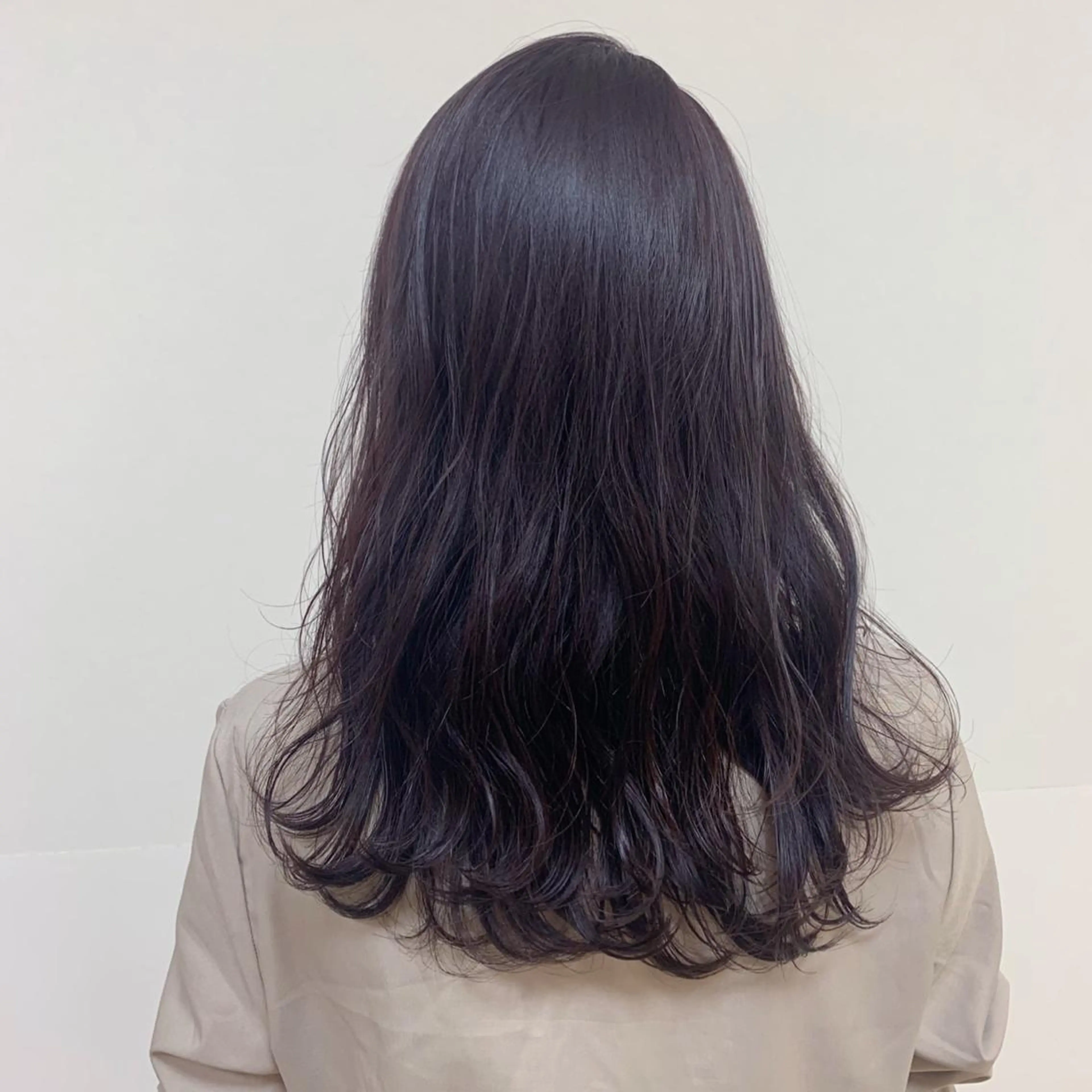 セミロング カラー ヘアアレンジ カット ヘアカラー トリートメント 【Sweep】おじま のぞみのヘアスタイル
