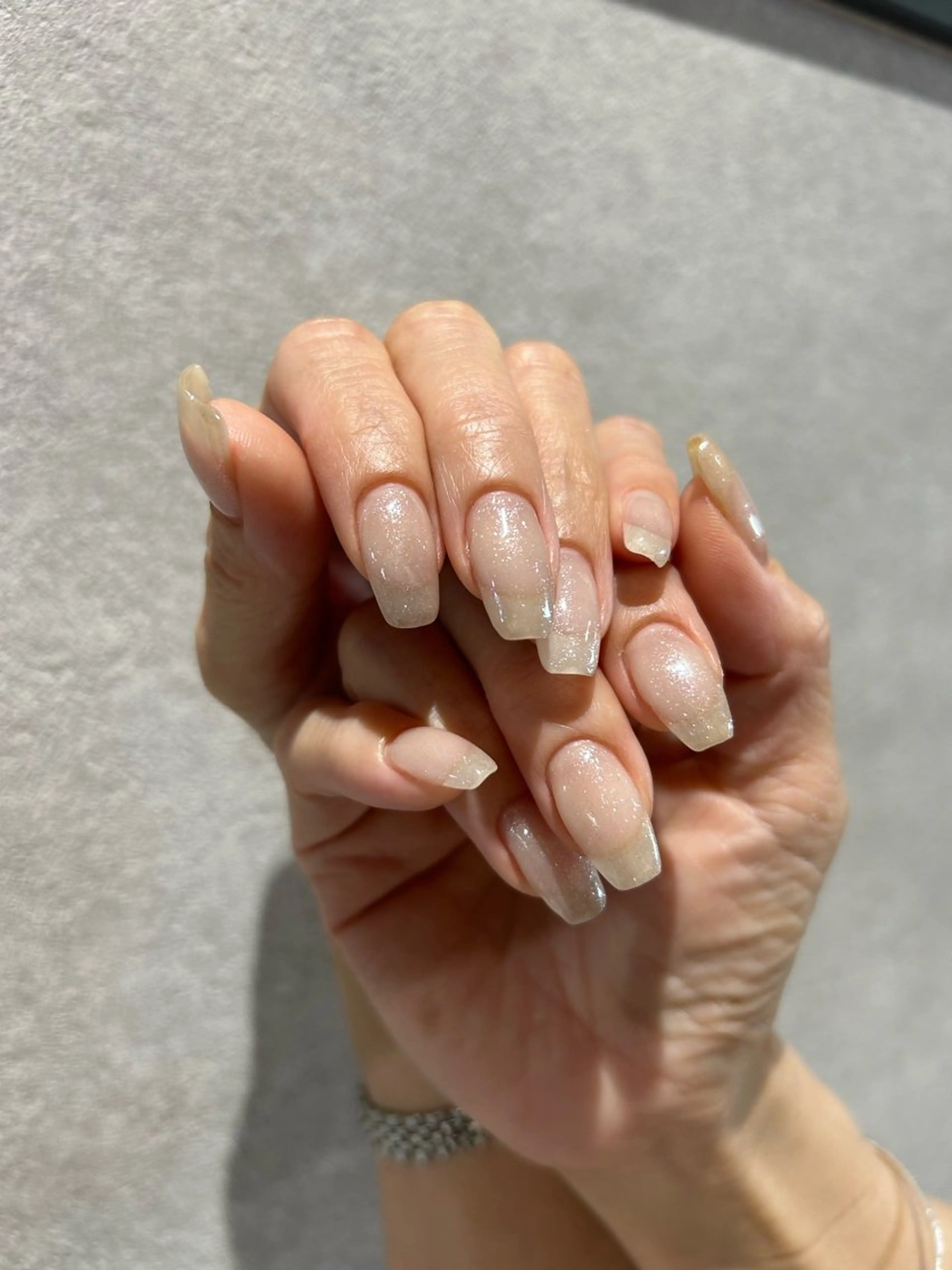 ネイル ラメ(グリッター) 大山 なつみのネイルデザイン