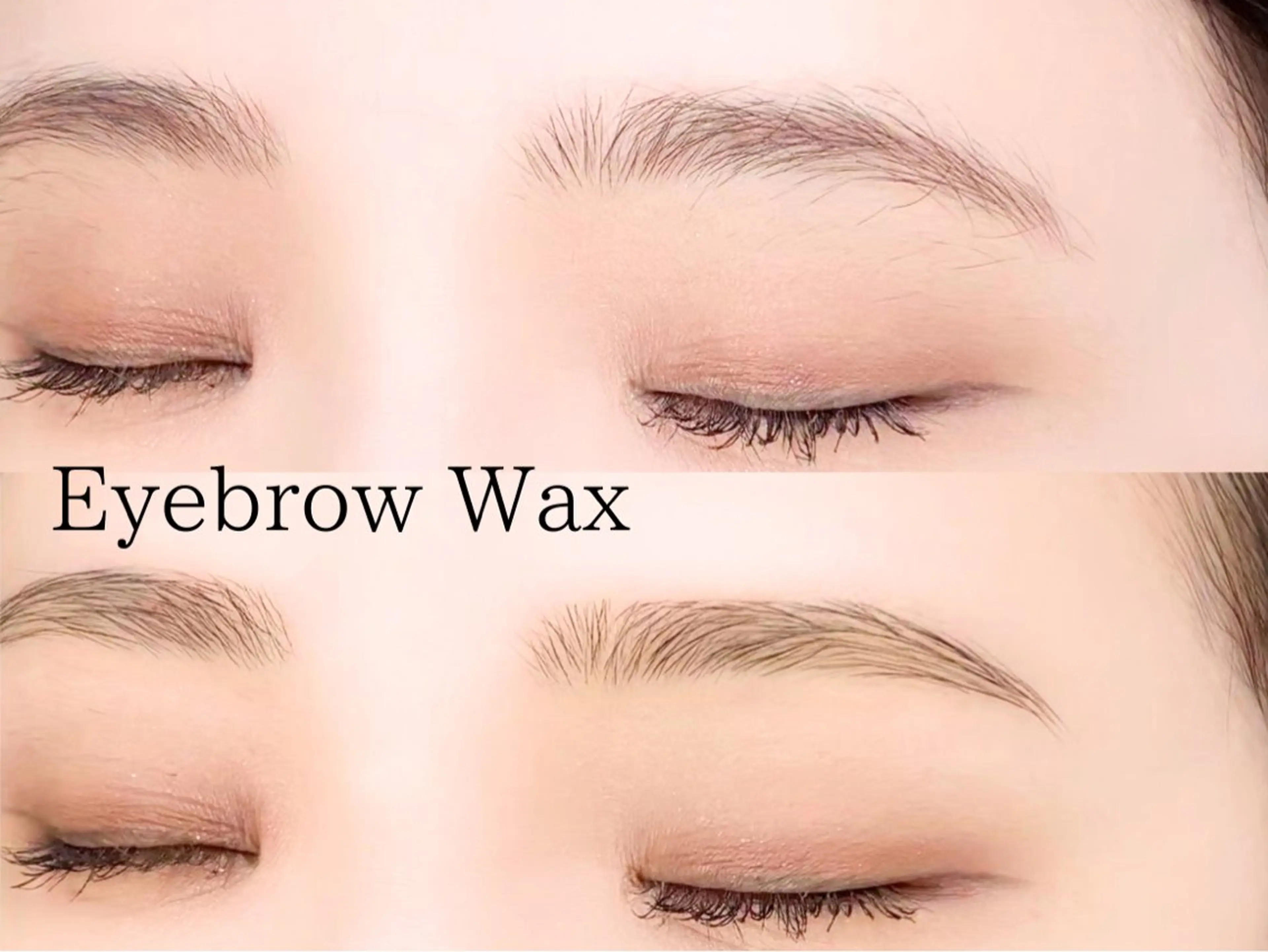 (練習モデル)眉毛デザインwax ➕まつげパーマ　　　　　 【間引き・カット・メイクなし】※女性のみの募集です！の写真