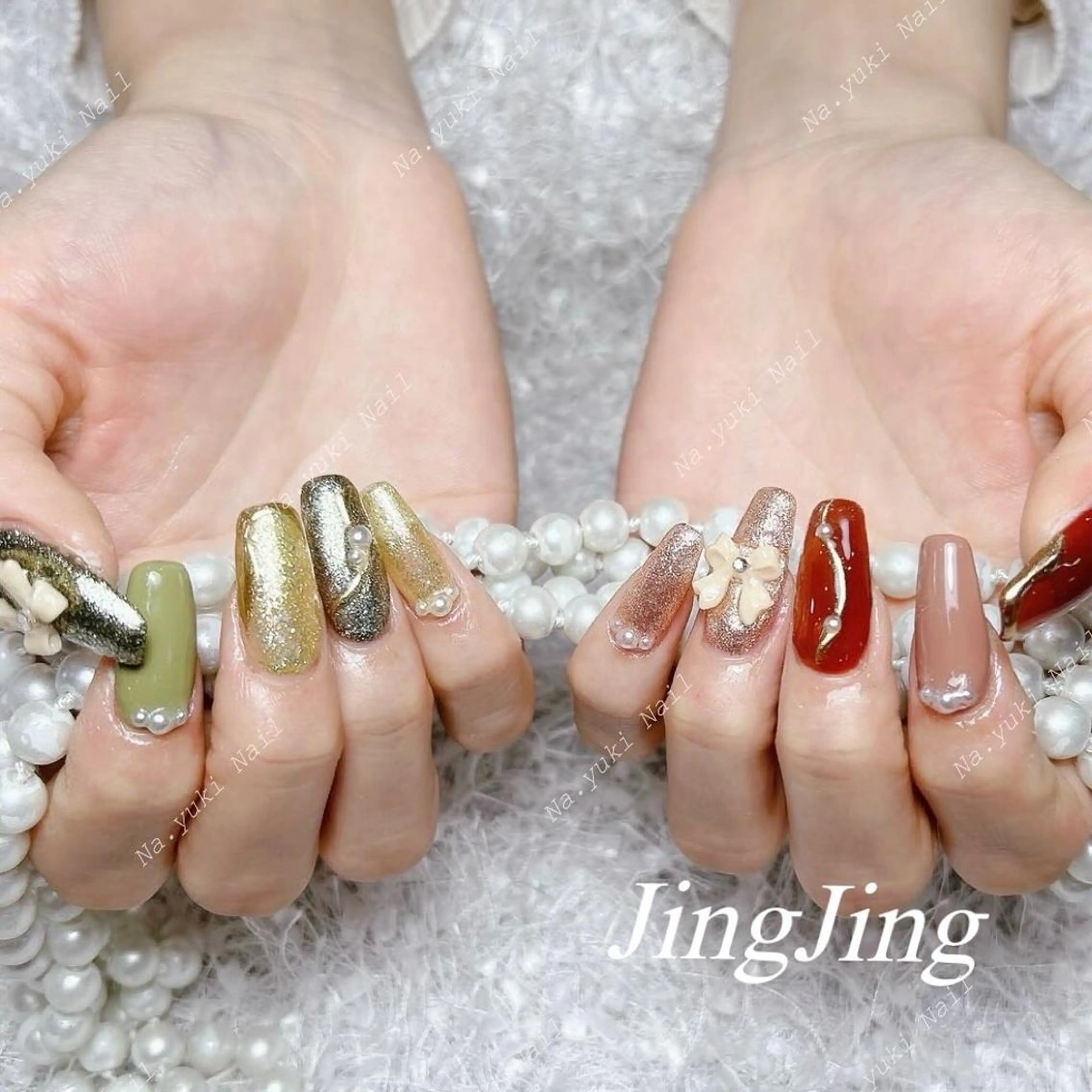 ネイル ハンドネイル ハンドケア 🦋 Queenieのネイルデザイン