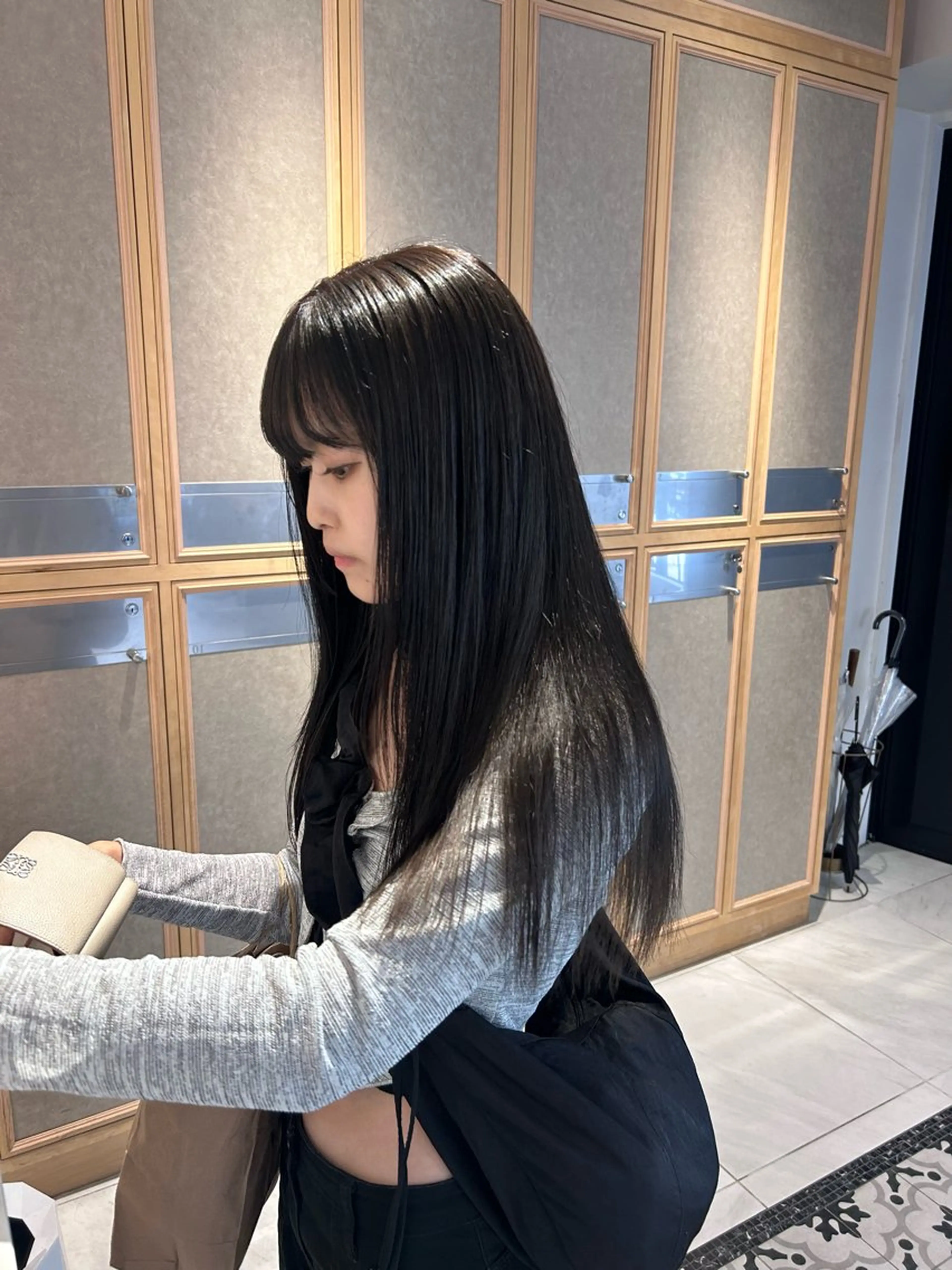 うねり撃退縮毛矯正✨カットやカラーの追加も可能◎（spaシャン+オリジナルトリートメント付）※必ず詳細ご覧下さい💡の写真