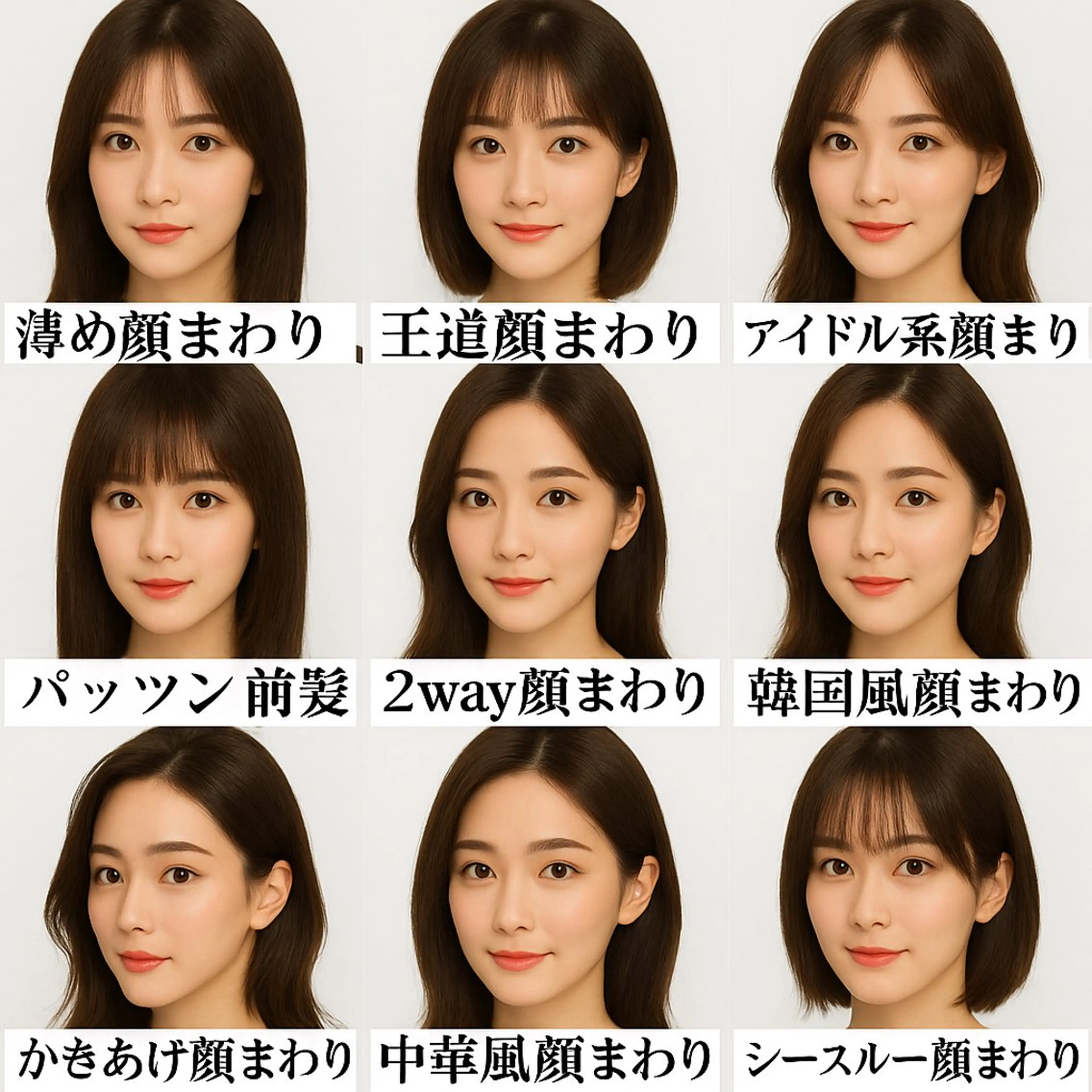 セミロング 池袋/似合わせ/縮毛 髪質改善【ugen】のヘアスタイル