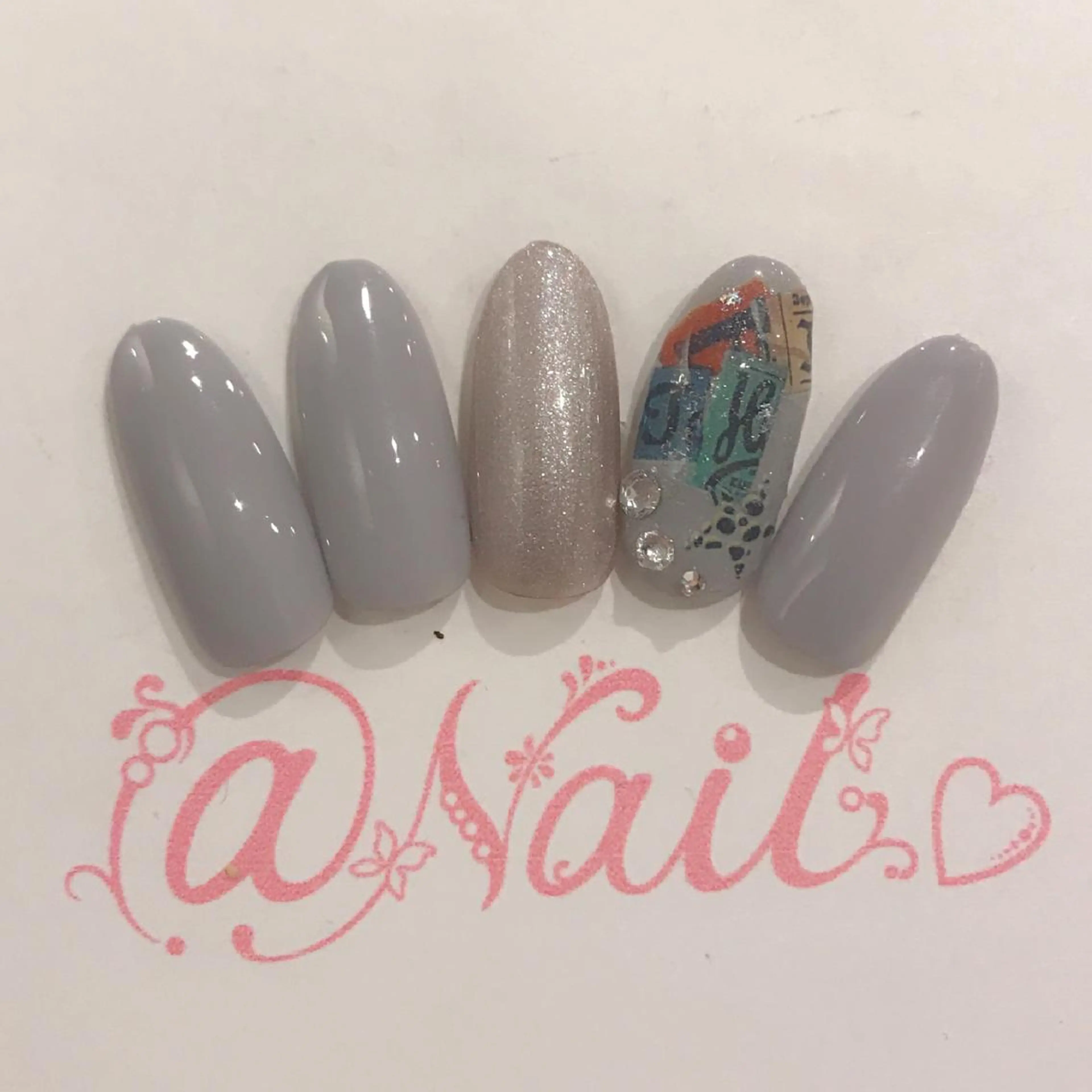 ネイル アートネイル フットネイル ジェルネイル 持ち込み スカルプネイル 小尾 栞のネイルデザイン