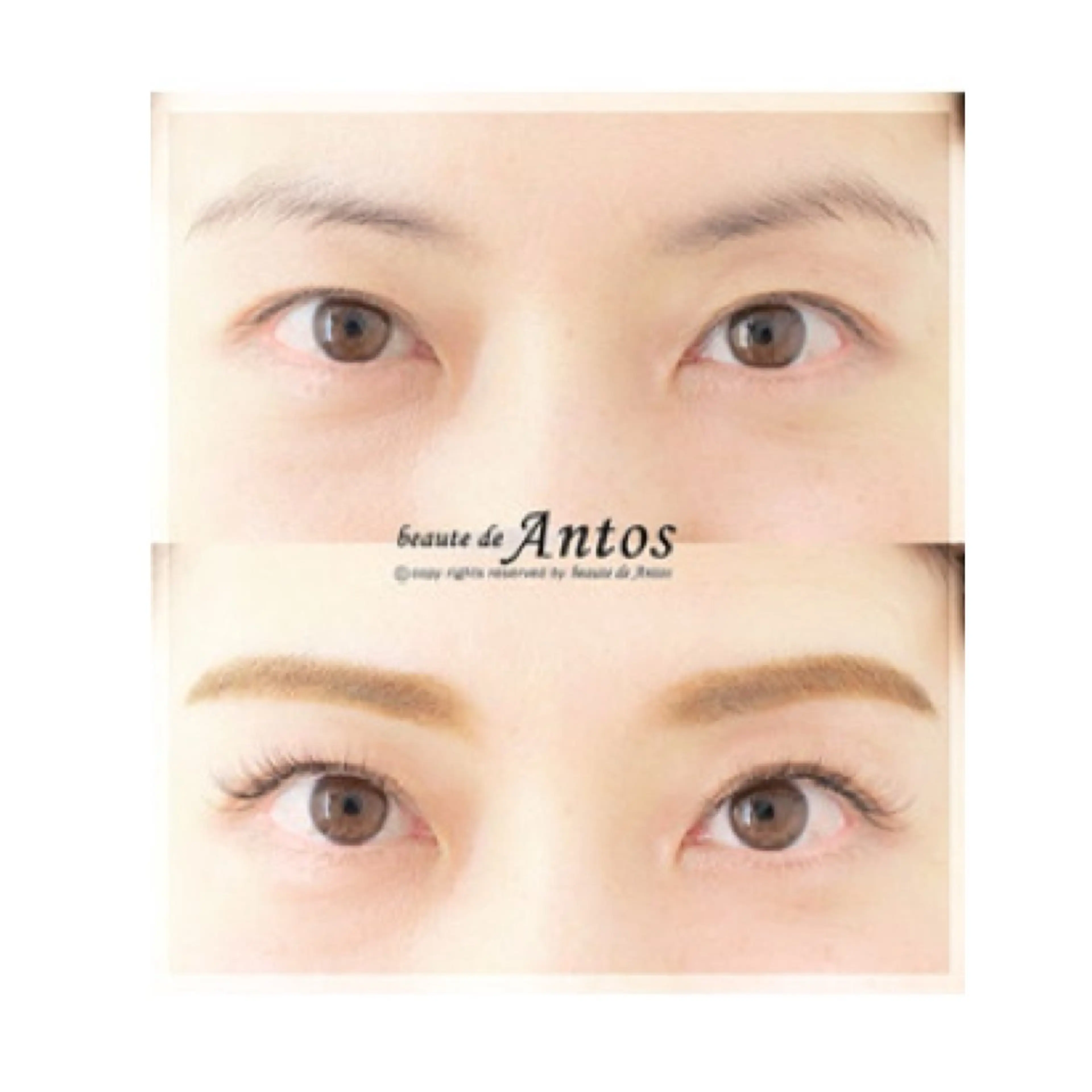 【再来/まつ毛パーマorエクステ＋眉スタイリング】まつ毛or眉どちらかが初めての方＊口コミがない方の写真