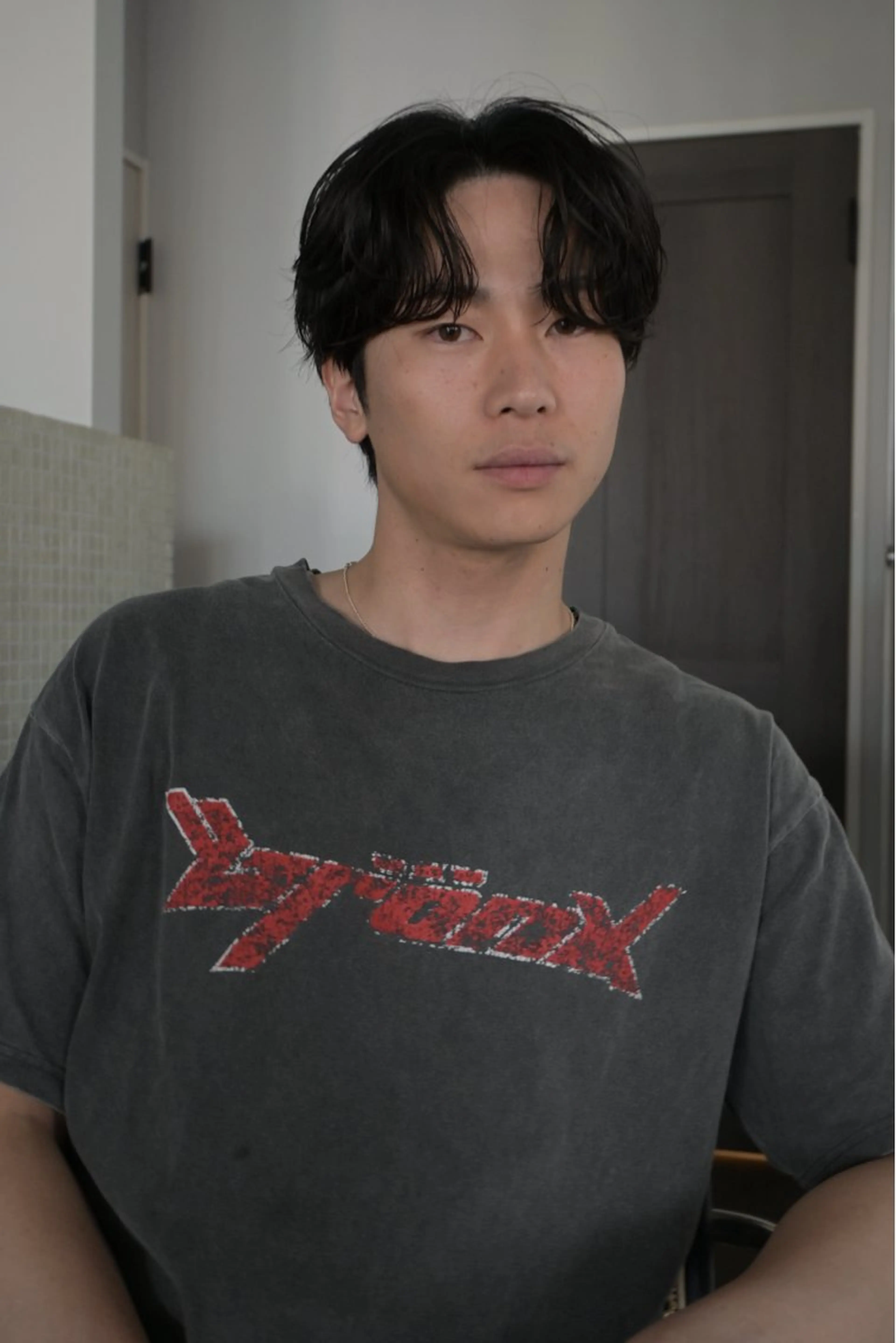 ショート パーマ メンズ カット パーマ December/jingumae所属・メンズパーマ 特化うえちりくのヘアスタイル