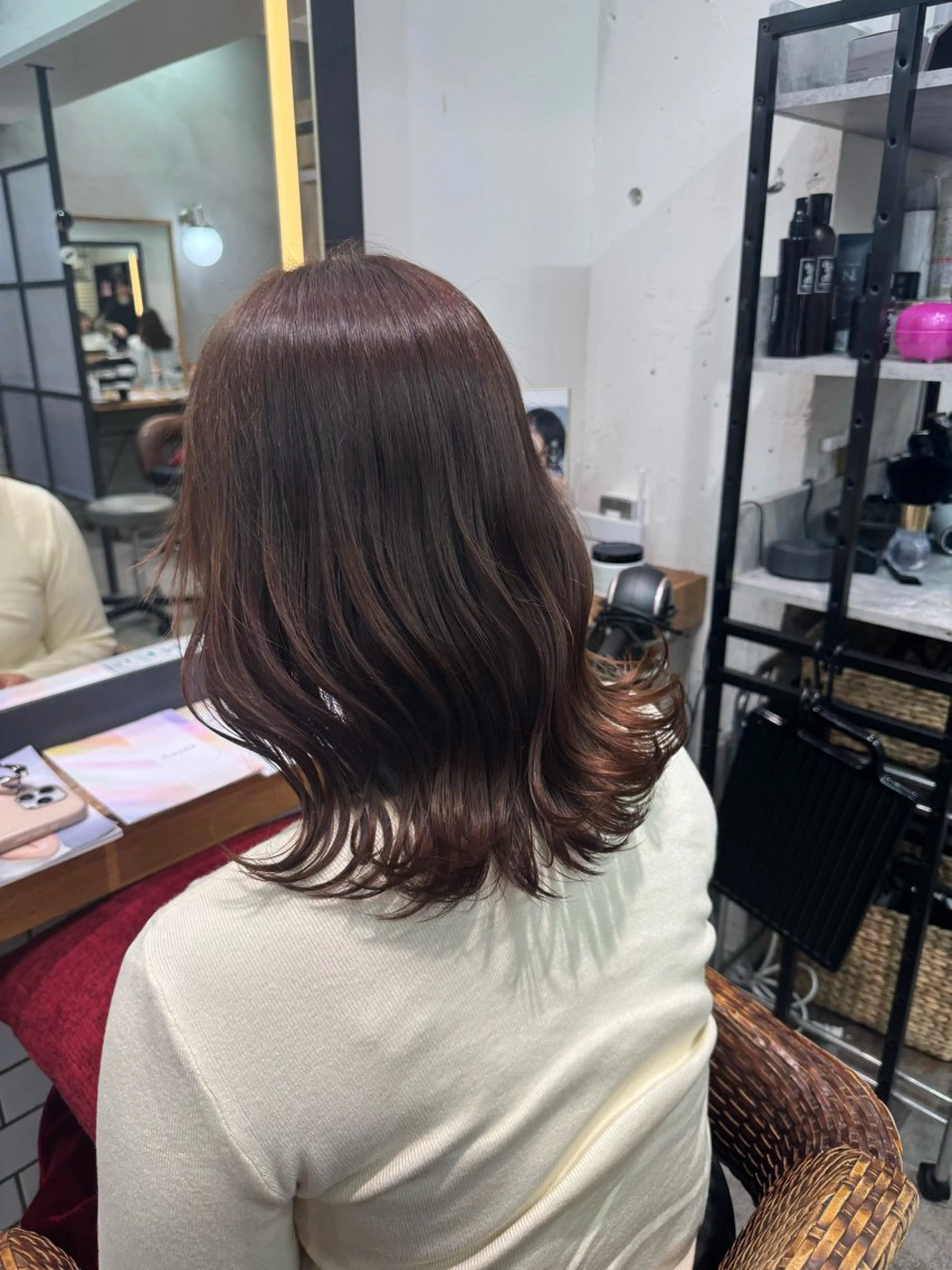 ミディアム トリートメント red neo あいりのヘアスタイル